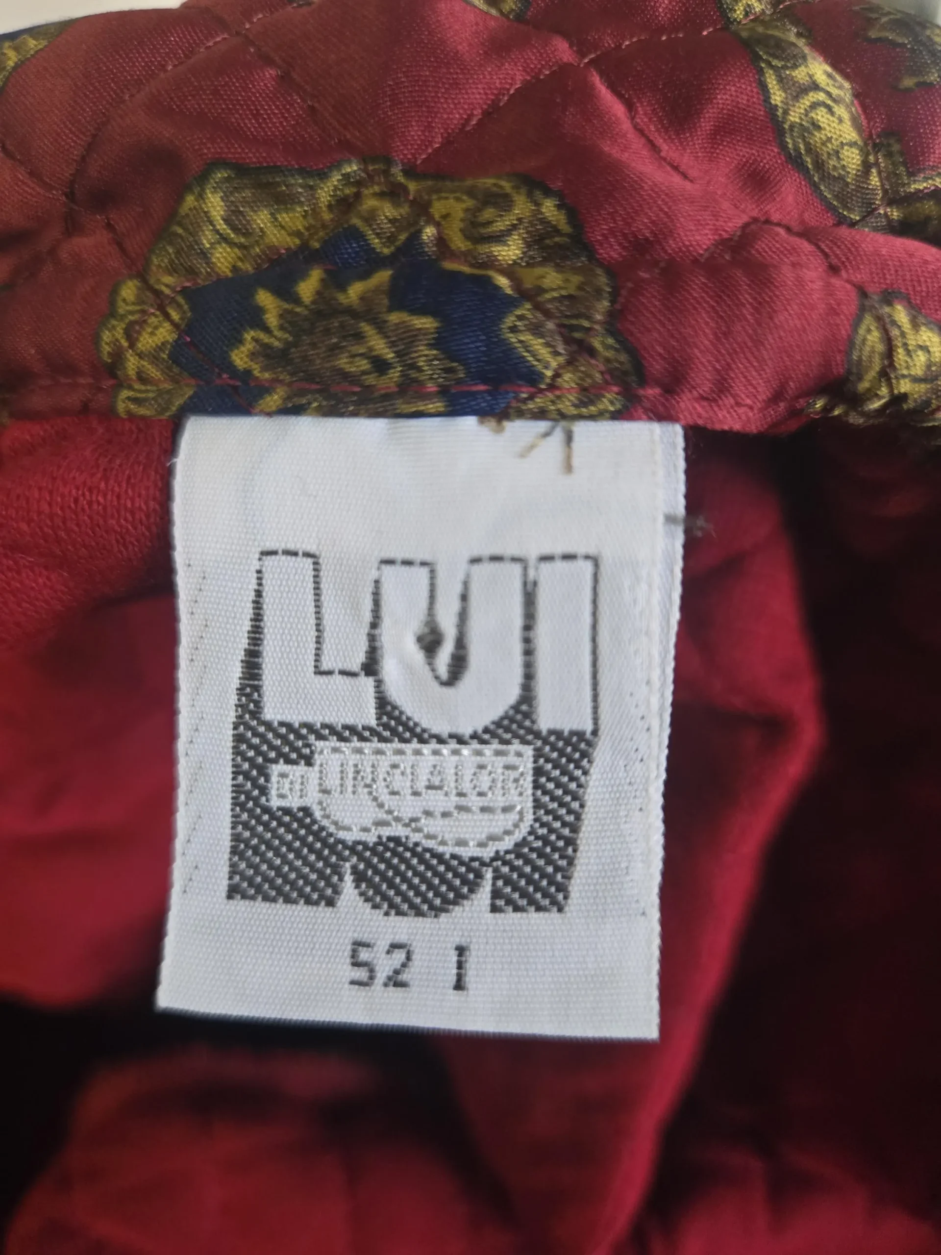 Vintage Quilted Smoking Jacket Vintage Quilted Smoking Jacket - Image 6