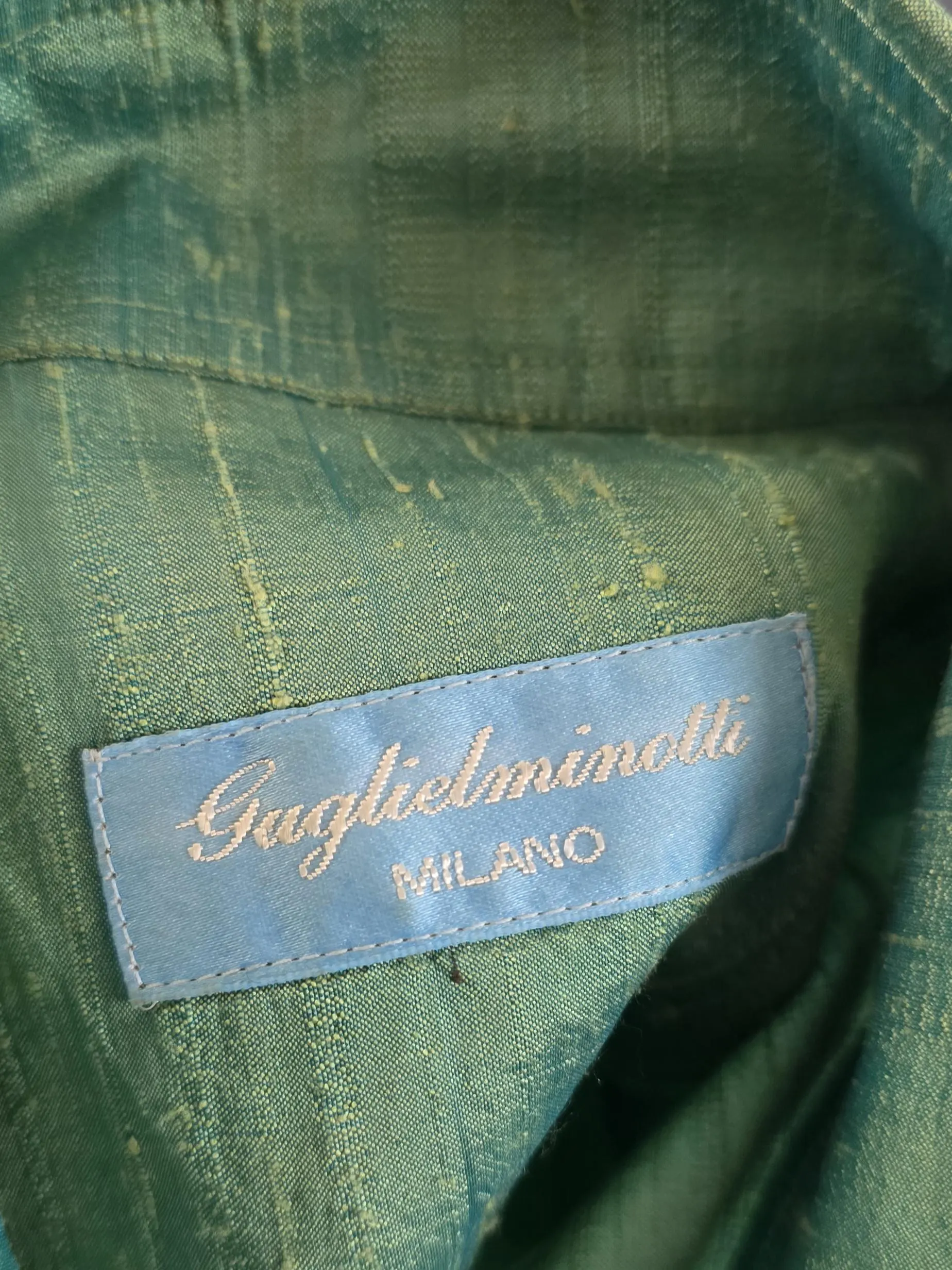 Guglielminotti Milano Dupioni Silk Blouse Guglielminotti Milano Dupioni Silk Blouse - Image 8