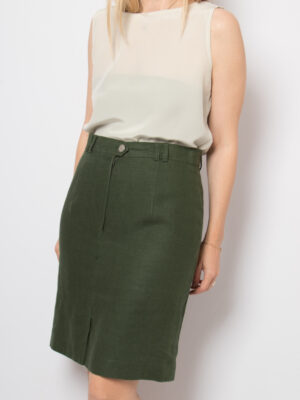 Vintage Habsburg Trachten Stassny Salzburg Linen Skirt
