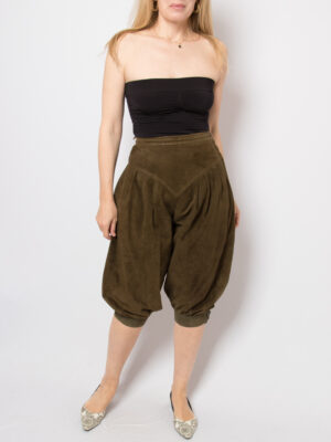 Vintage Suede Knickerbockers Breeches