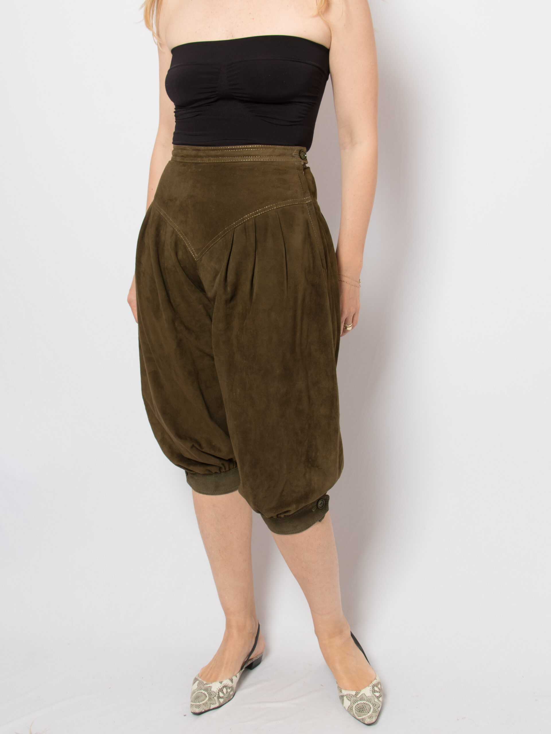 Vintage Suede Knickerbockers Breeches Vintage Suede Knickerbockers Breeches - Image 2