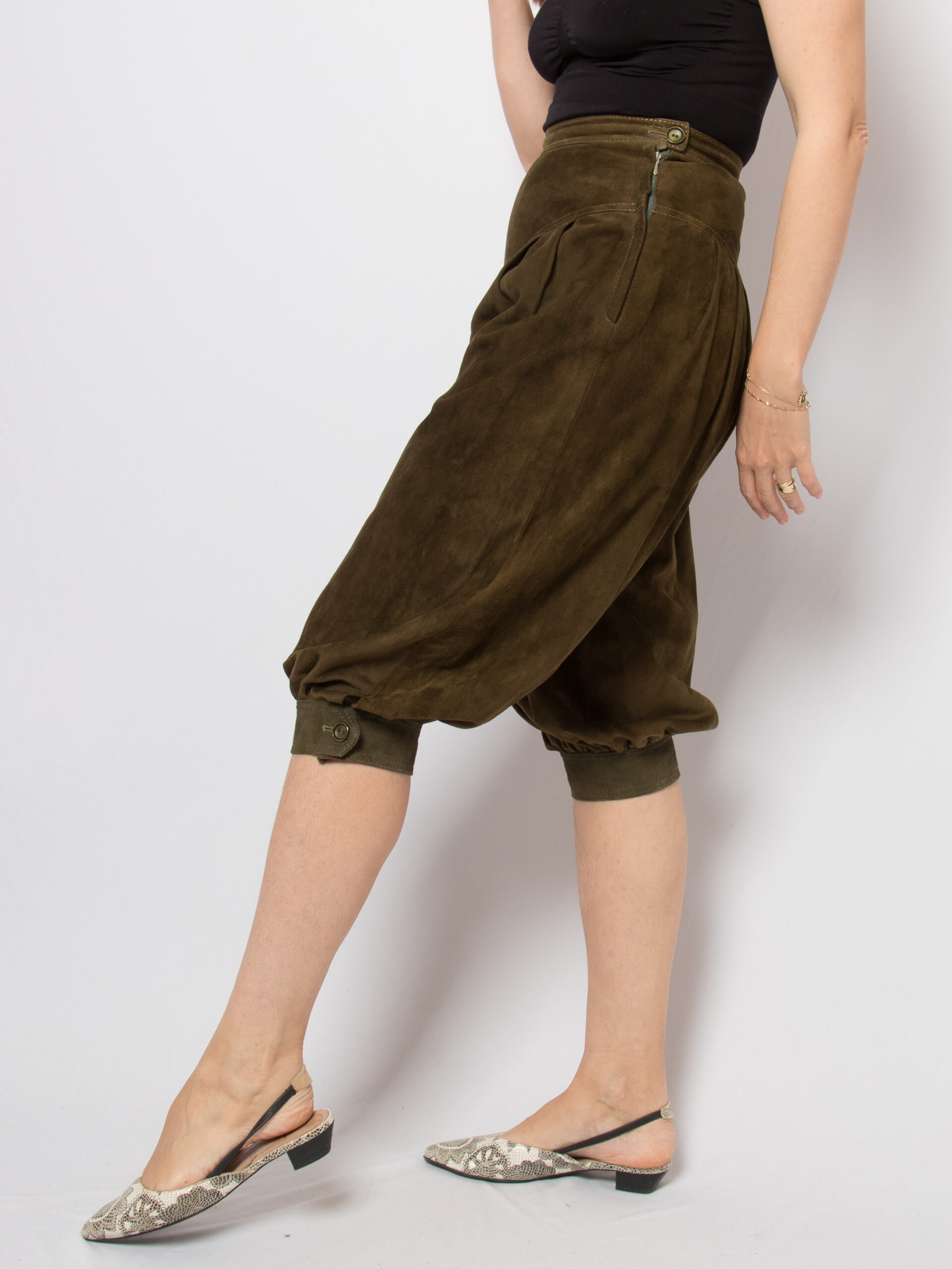 Vintage Suede Knickerbockers Breeches Vintage Suede Knickerbockers Breeches - Image 4