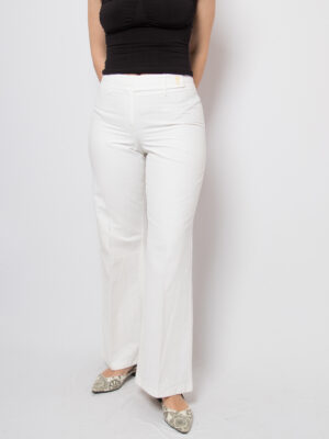 Max&co White Flare Pants