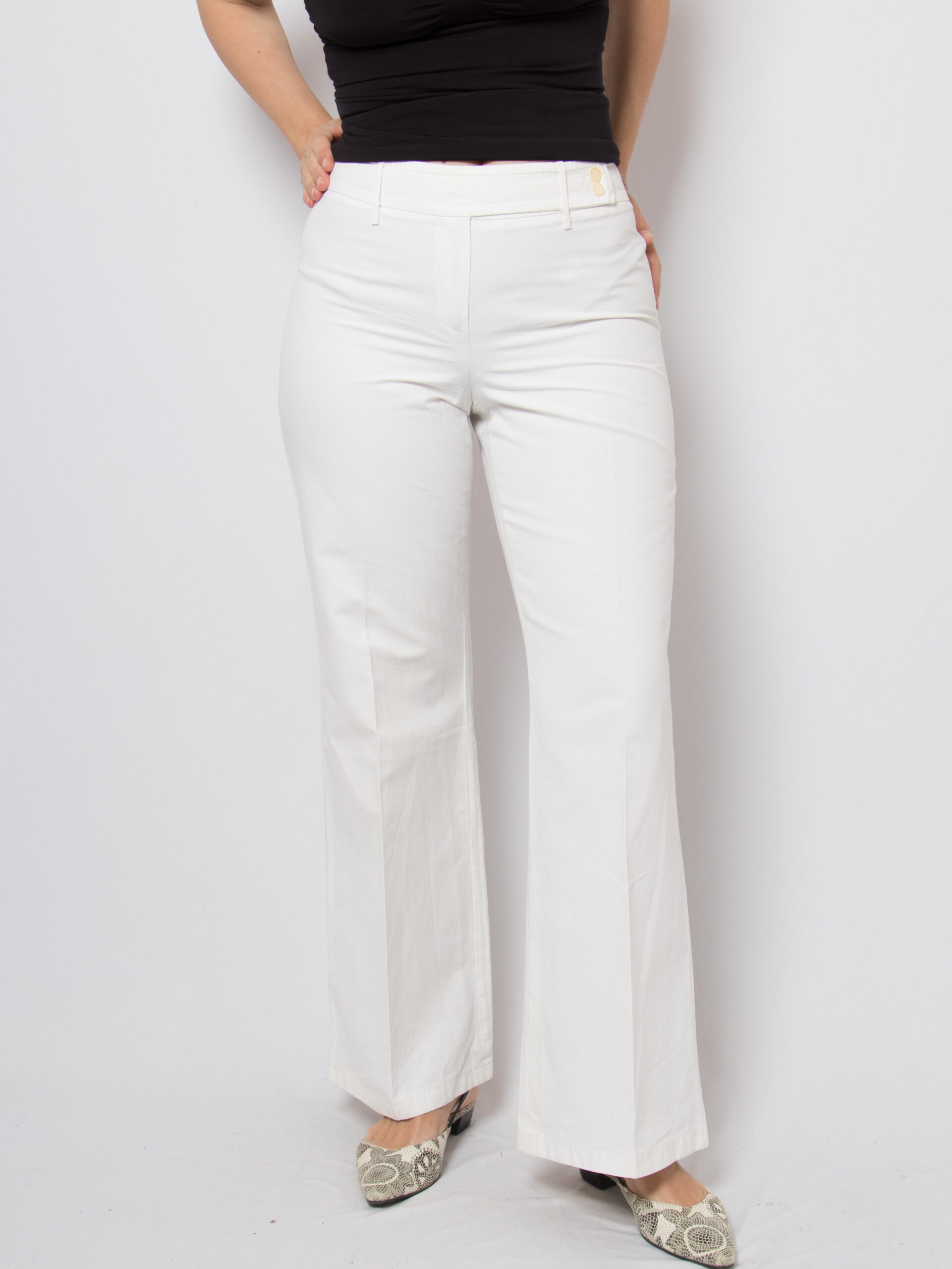 Max&co White Flare Pants Max&co White Flare Pants - Image 5