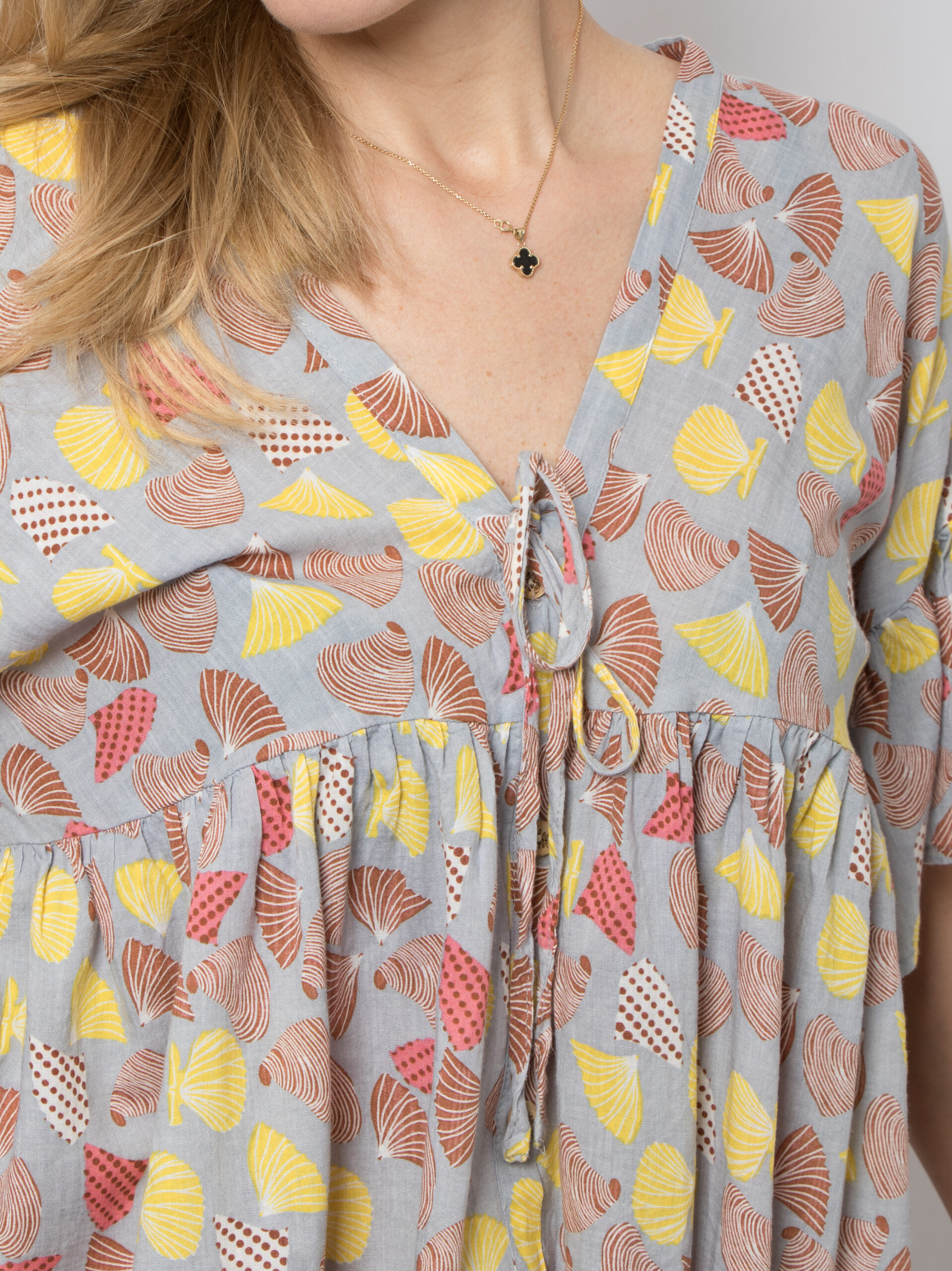 Proposta Shell Ruffle Sleeve Blouse Proposta Shell Ruffle Sleeve Blouse - Image 7