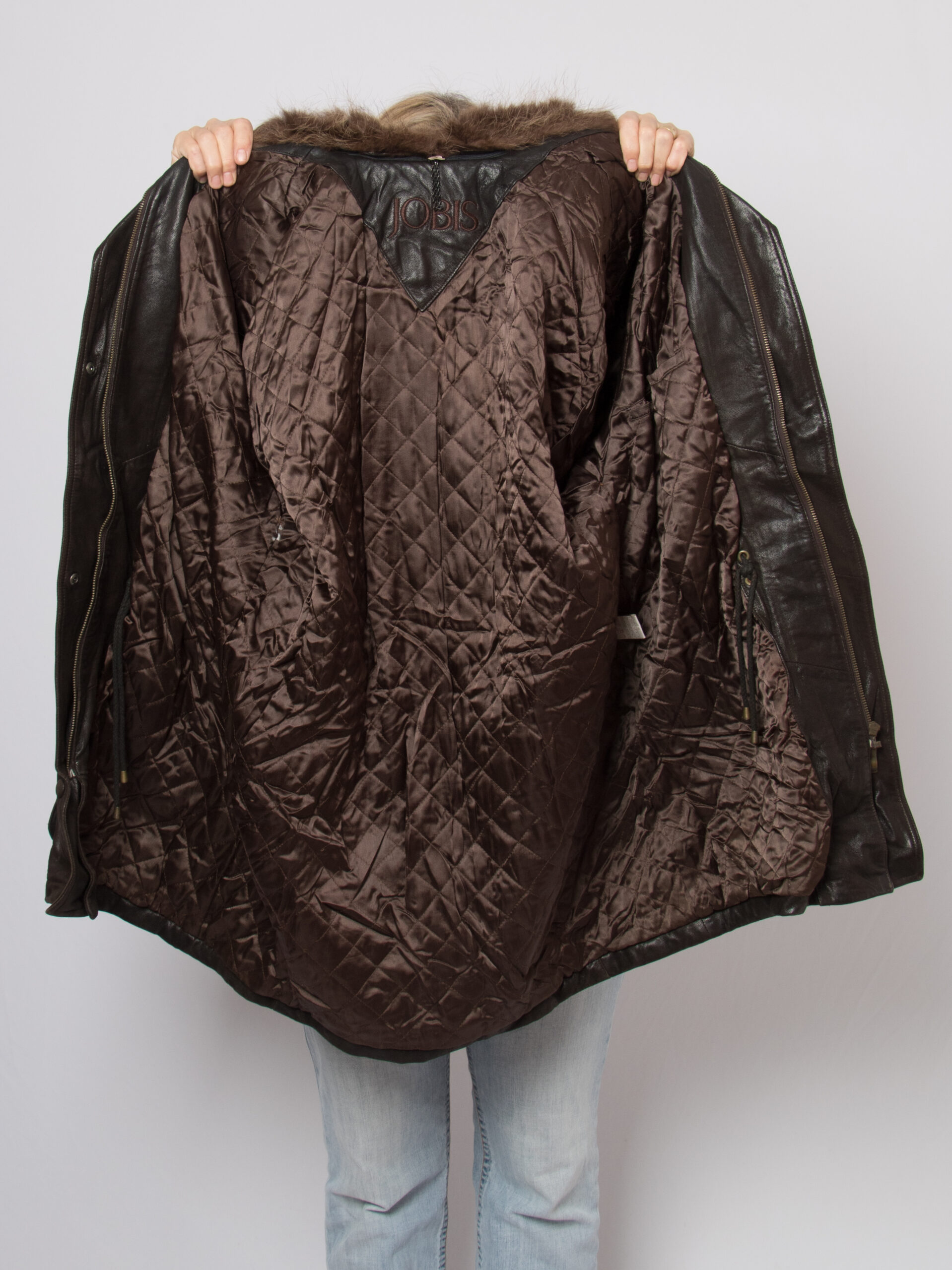 90s Waxed Leather Parka JOBIS 90s Waxed Leather Parka JOBIS - Image 11