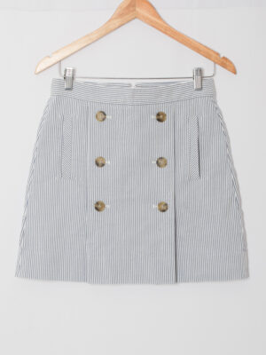 J CREW Mini Striped Skirt