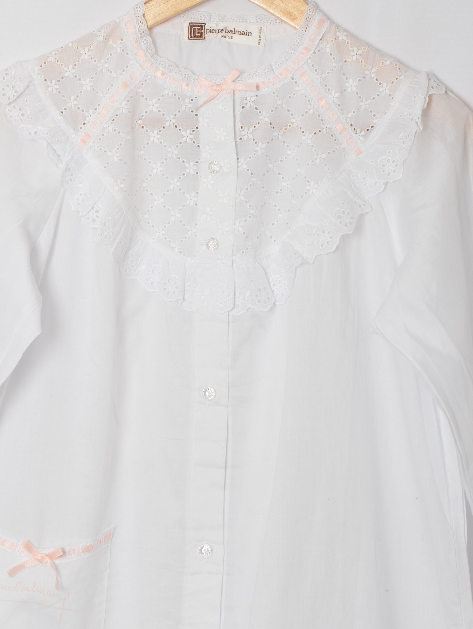 Vintage Pierre Balmain Paris Maxi Nightgown Vintage Pierre Balmain Paris Maxi Nightgown - Image 3