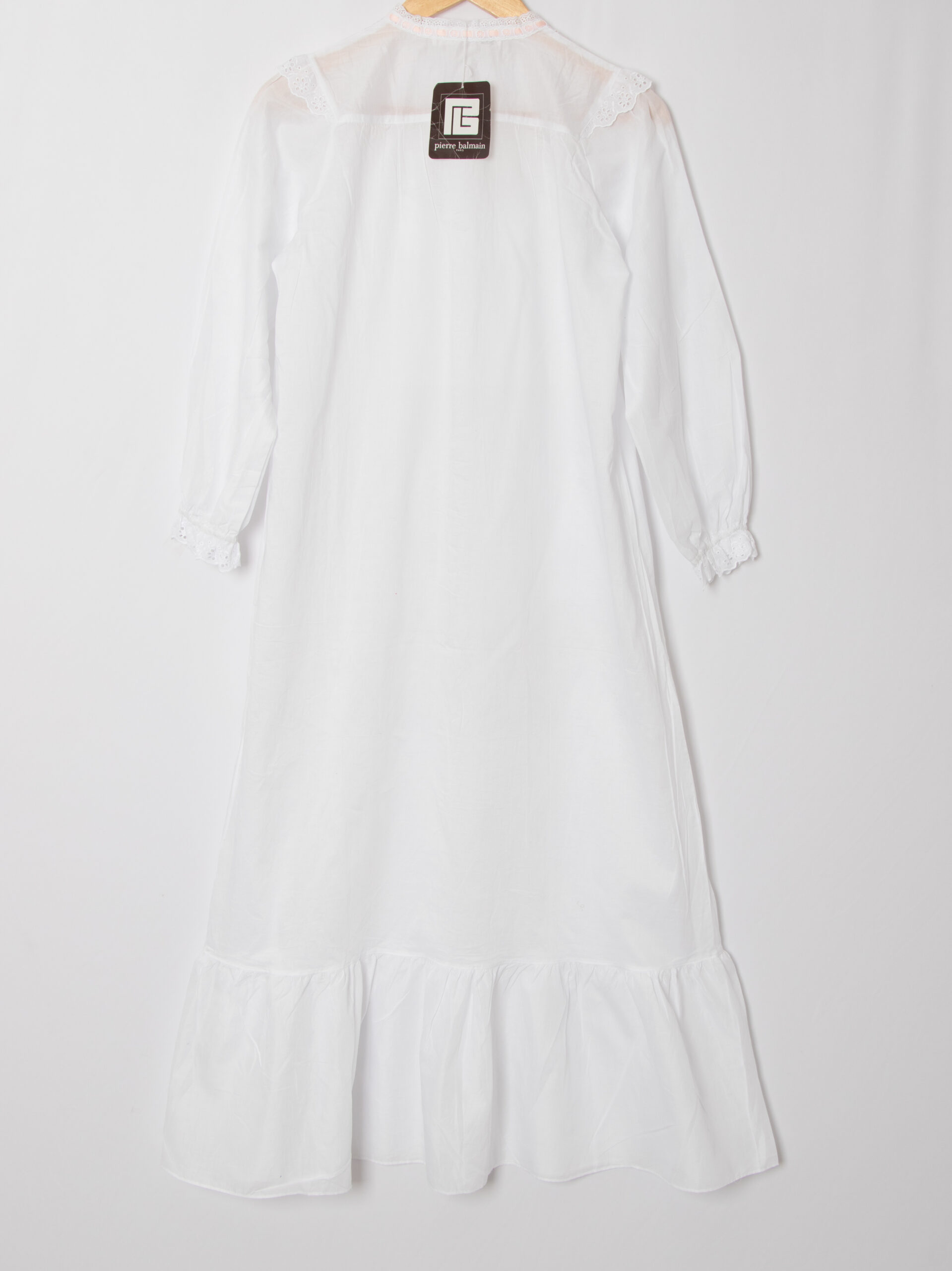 Vintage Pierre Balmain Paris Maxi Nightgown Vintage Pierre Balmain Paris Maxi Nightgown - Image 7