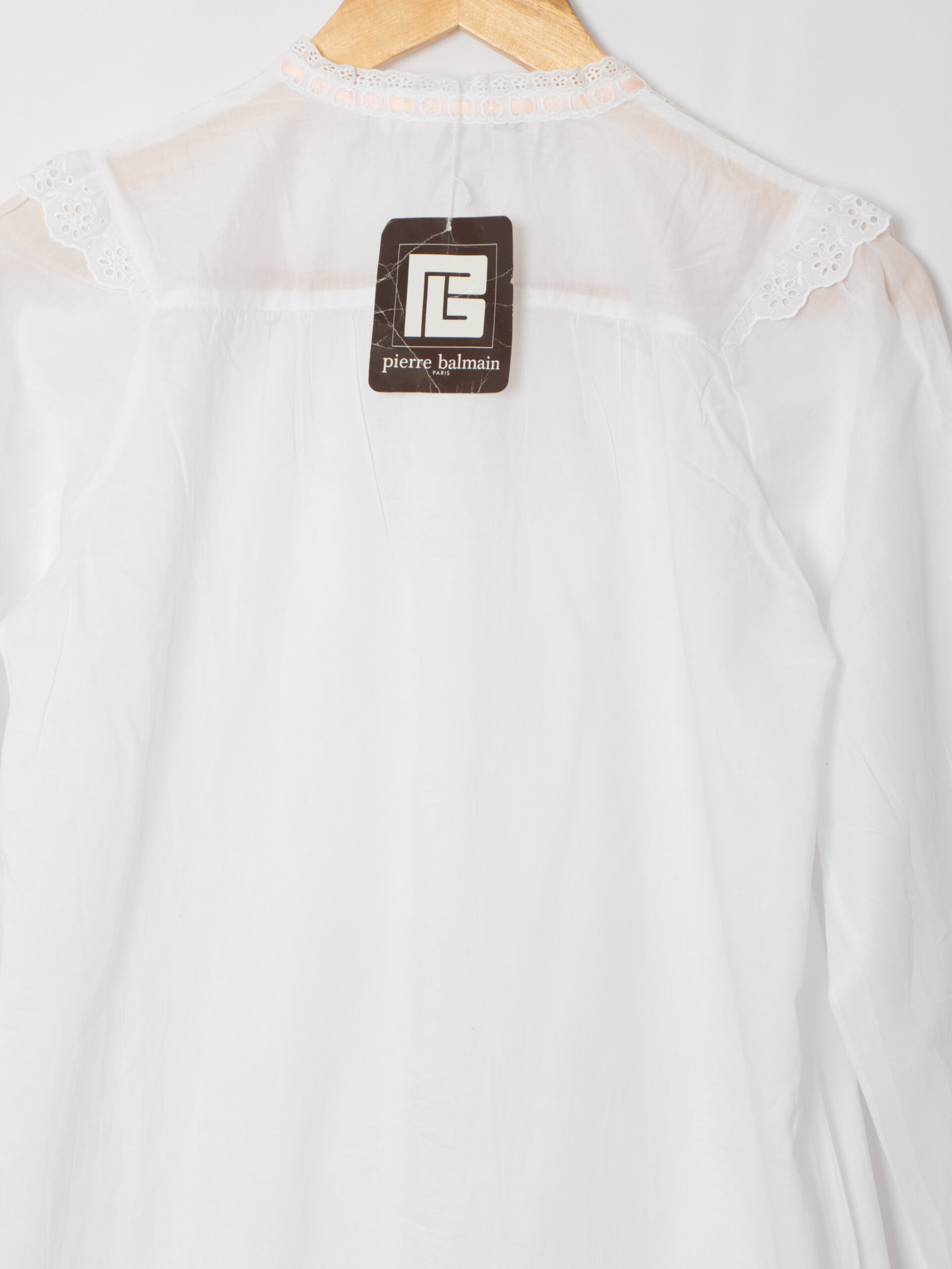 Vintage Pierre Balmain Paris Maxi Nightgown Vintage Pierre Balmain Paris Maxi Nightgown - Image 6