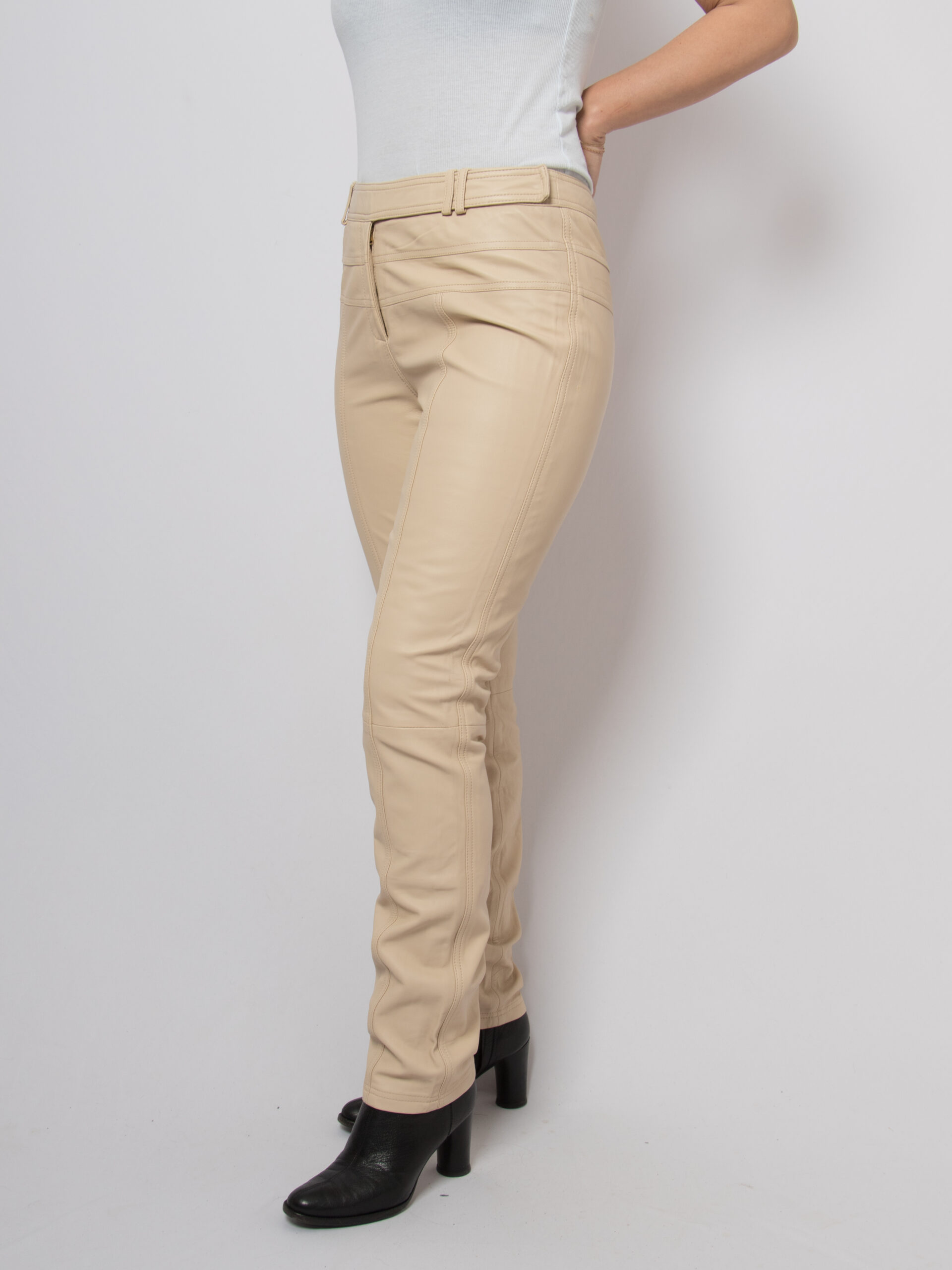Nude Leather Pants by Steffen Schraut Nude Leather Pants by Steffen Schraut - Image 2