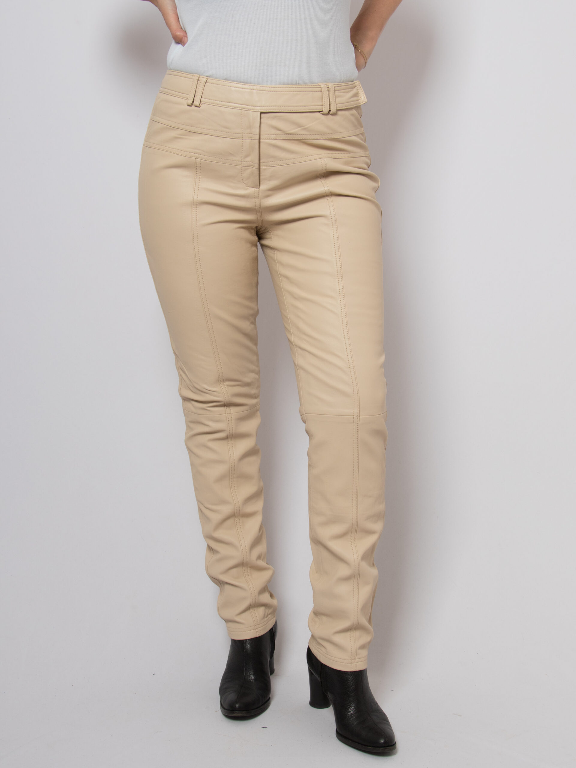 Nude Leather Pants by Steffen Schraut Nude Leather Pants by Steffen Schraut - Image 3