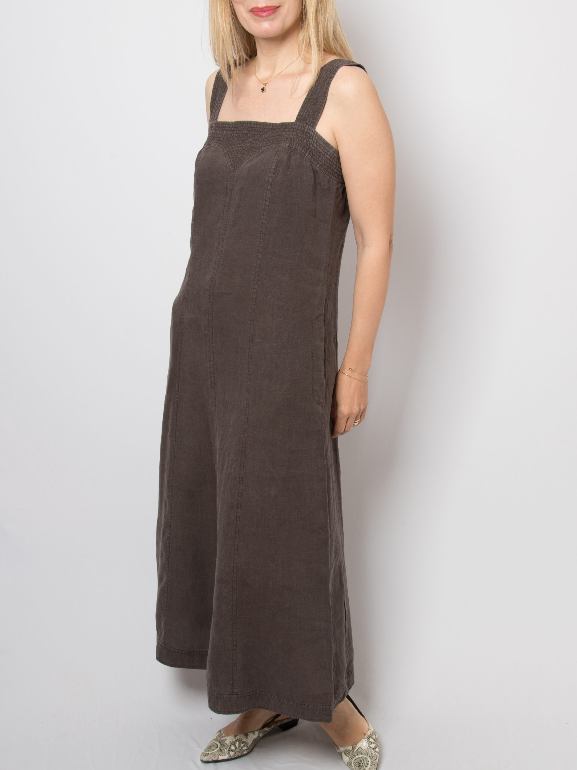 Weekend Max Mara Linen Maxi Dress Weekend Max Mara Linen Maxi Dress - Image 4