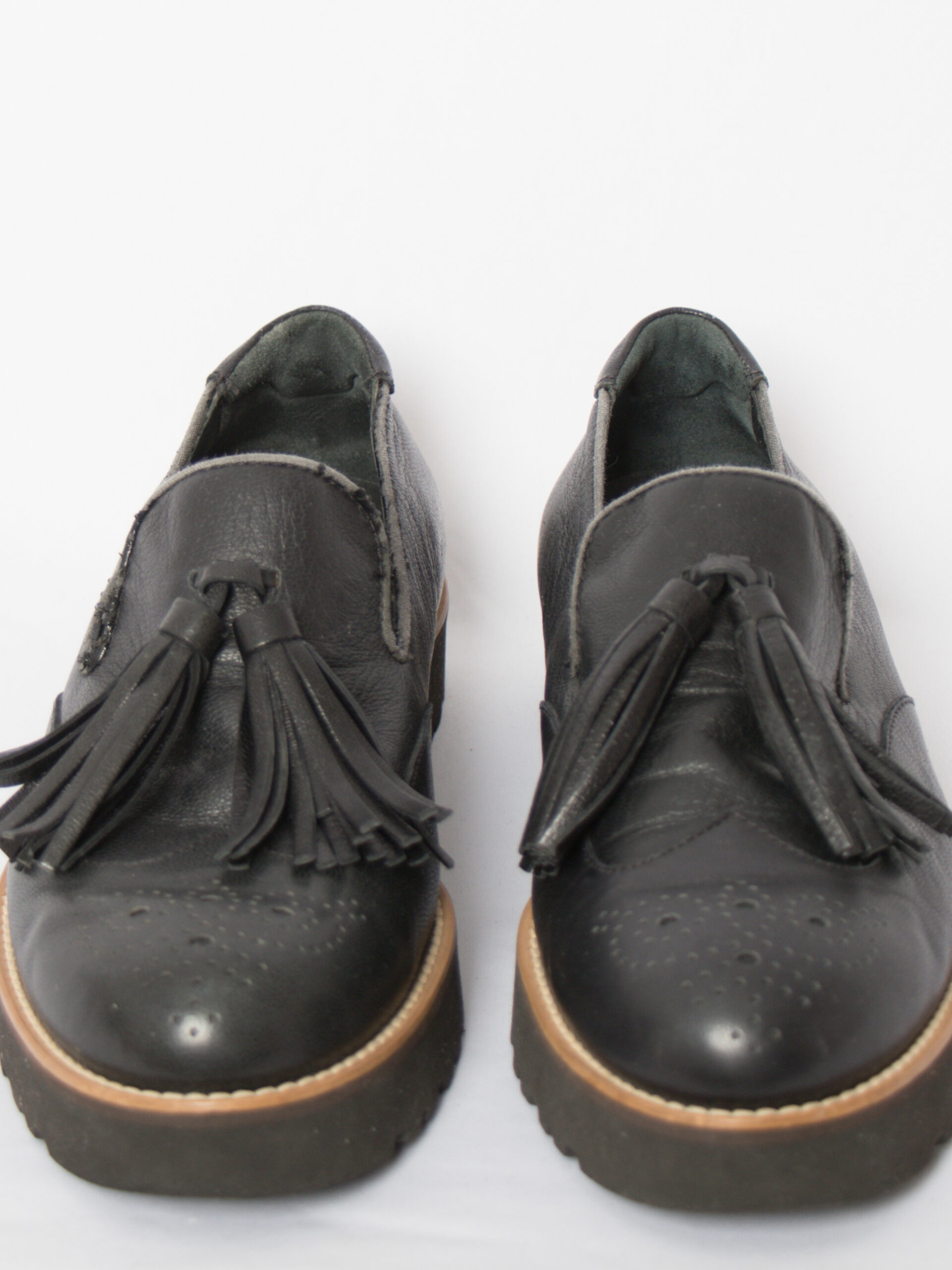 HOGAN Black Leather Loafers HOGAN Black Leather Loafers - Image 2