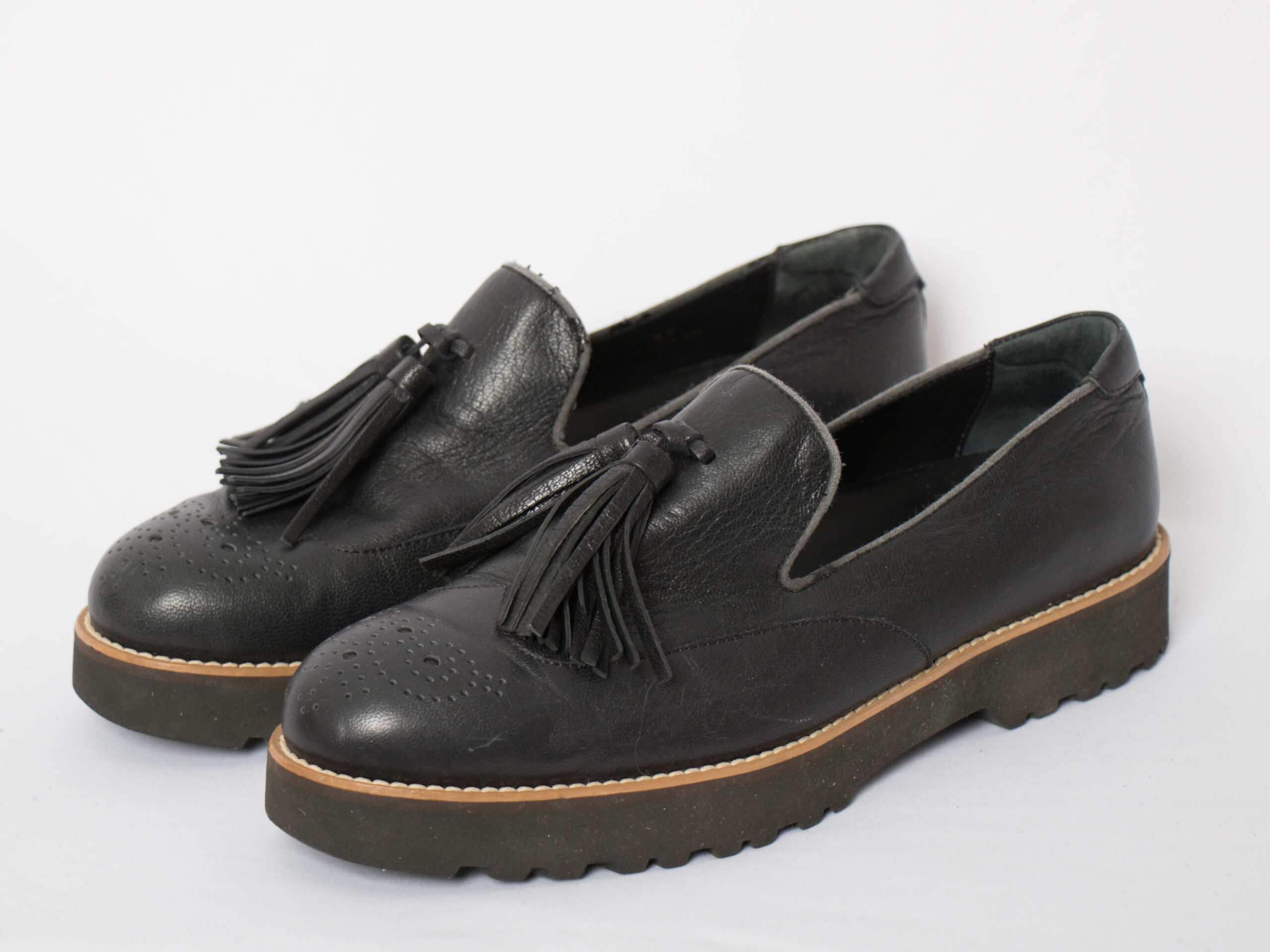 HOGAN Black Leather Loafers HOGAN Black Leather Loafers - Image 3