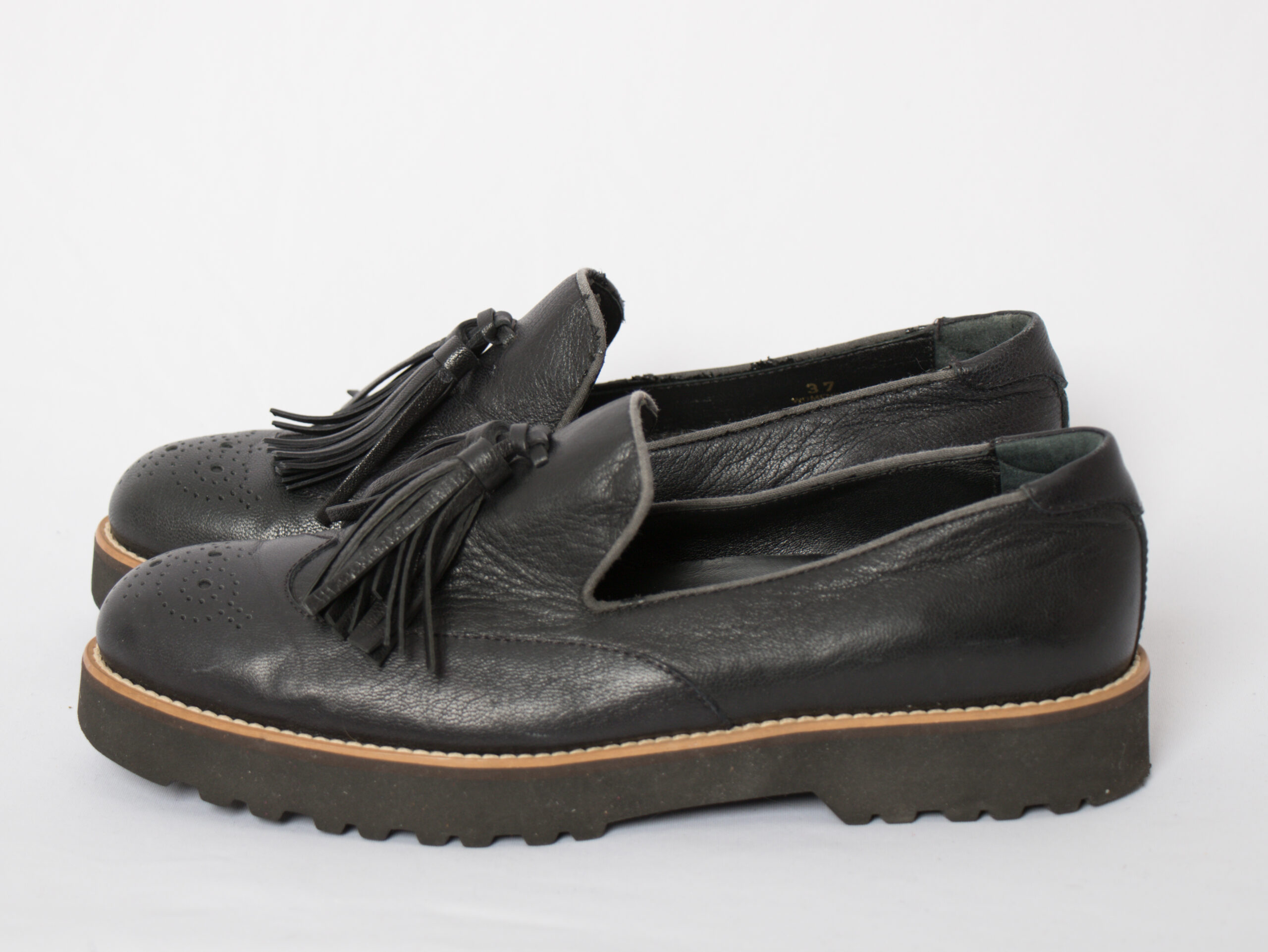 HOGAN Black Leather Loafers HOGAN Black Leather Loafers - Image 4
