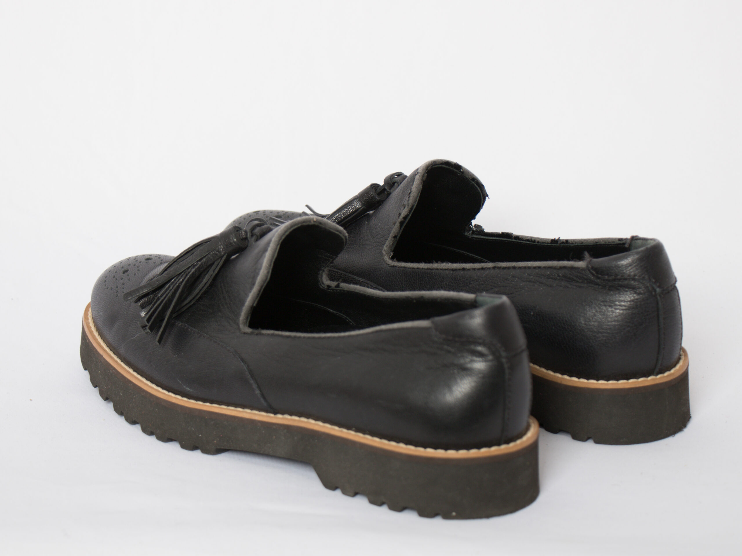 HOGAN Black Leather Loafers HOGAN Black Leather Loafers - Image 5