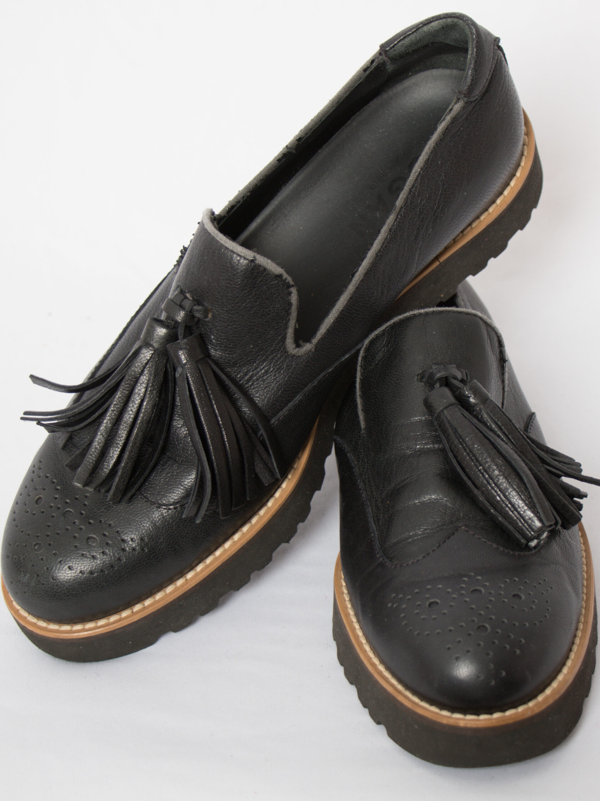 HOGAN Black Leather Loafers HOGAN Black Leather Loafers