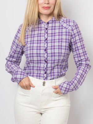 Vintage Mustang Check Plaid Shirt