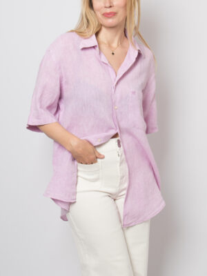 Vintage Mens Linen Shirt by RENATO BALESTRA