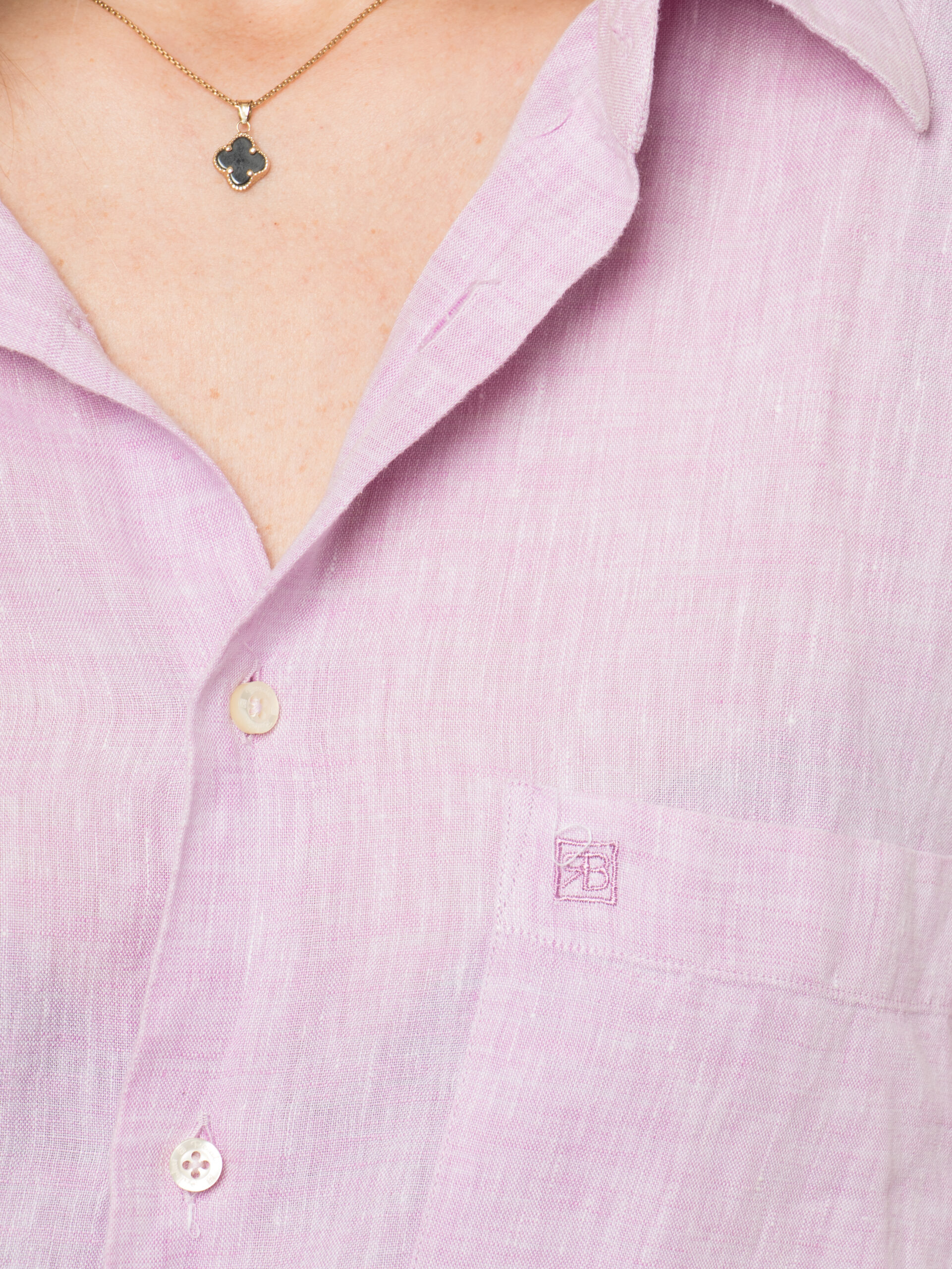 Vintage Mens Linen Shirt by RENATO BALESTRA Vintage Mens Linen Shirt by RENATO BALESTRA - Image 6