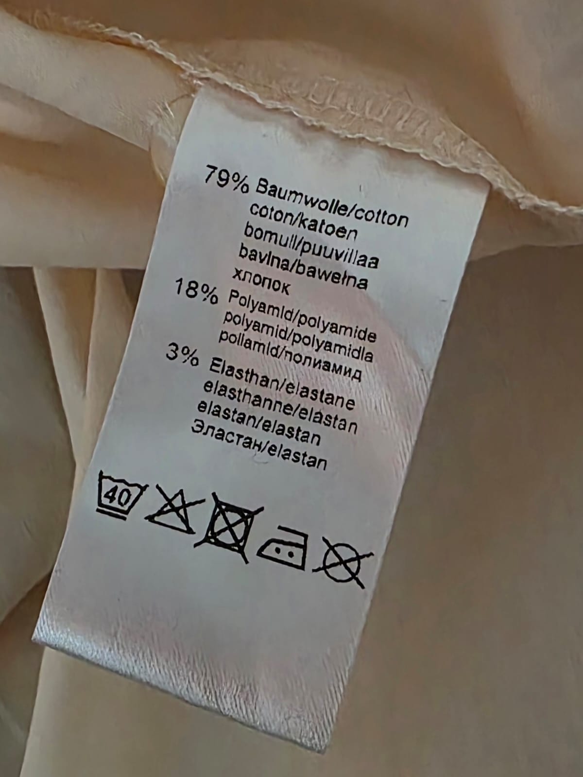 Alba Moda Oversized Blush Cotton Tunic Shirt Alba Moda Oversized Blush Cotton Tunic Shirt - Image 9