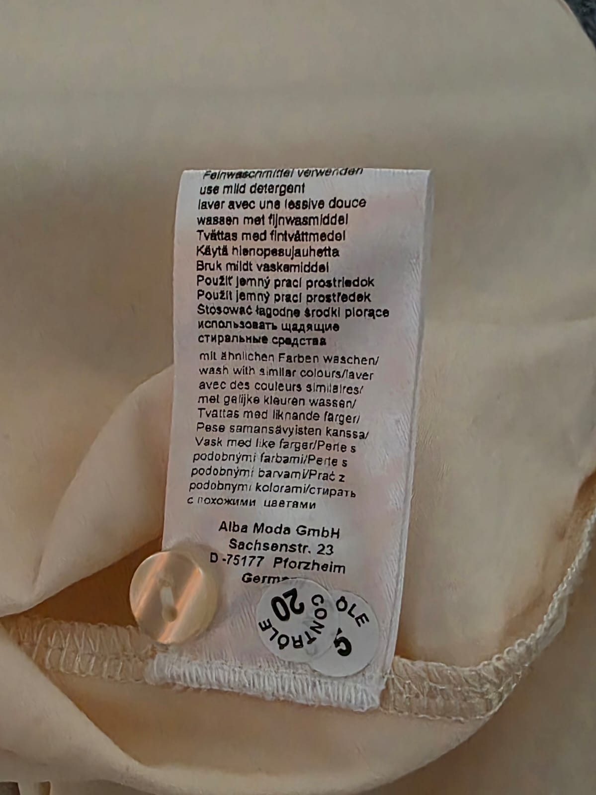 Alba Moda Oversized Blush Cotton Tunic Shirt Alba Moda Oversized Blush Cotton Tunic Shirt - Image 8