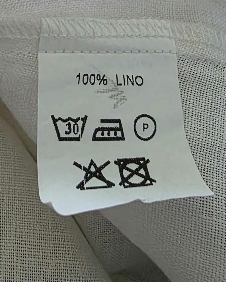 Vintage White Linen Sleeveless Blouse Vintage White Linen Sleeveless Blouse - Image 7