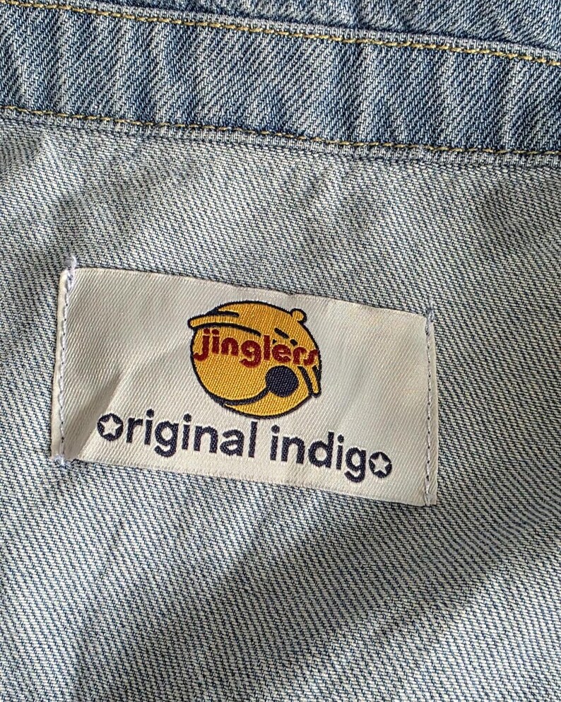 90s Denim Romper Jinglers by CA 90s Denim Romper Jinglers by CA - Image 6