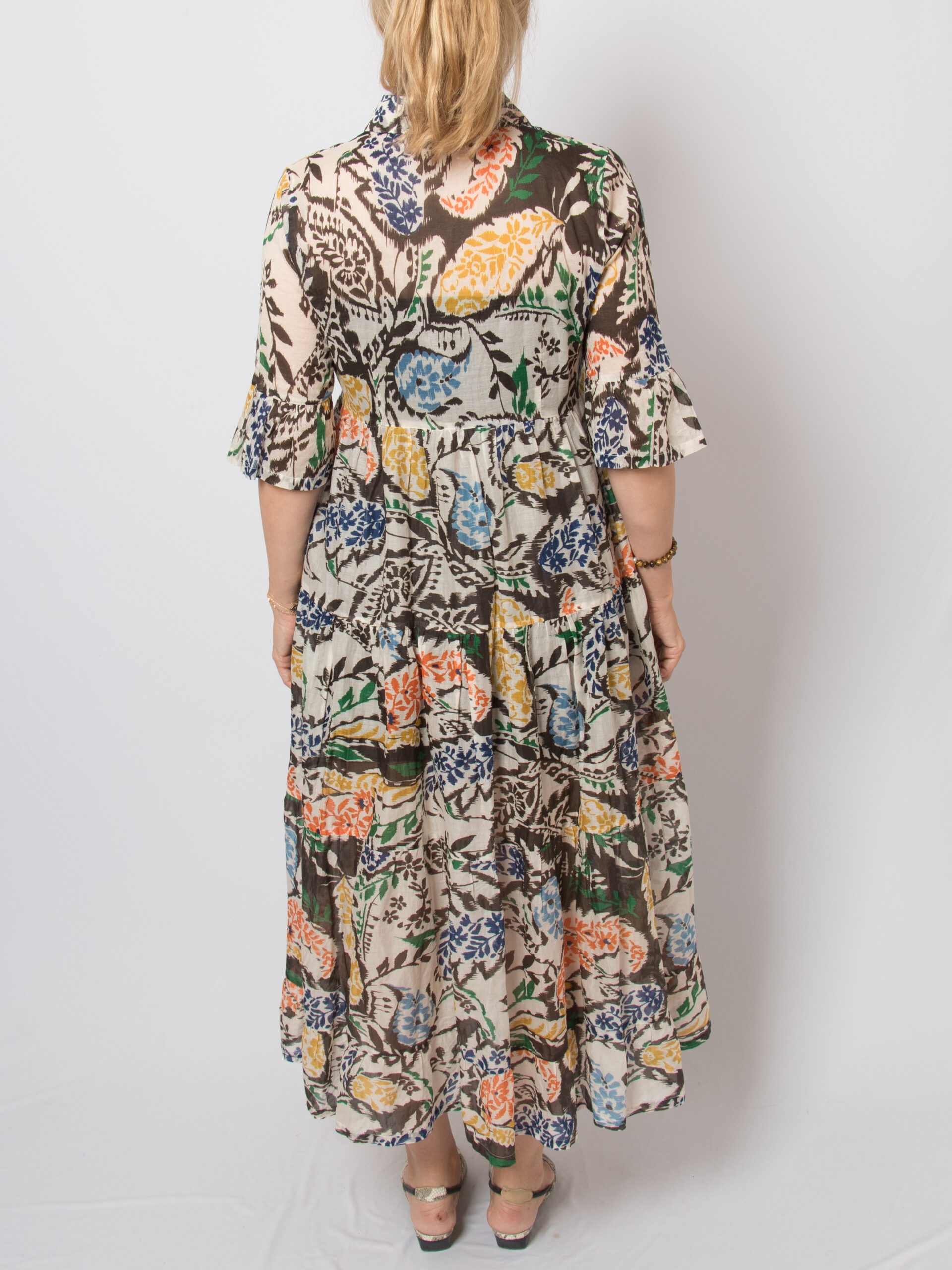 Caliban Sheer Tiered Maxi Dress Caliban Sheer Tiered Maxi Dress - Image 5