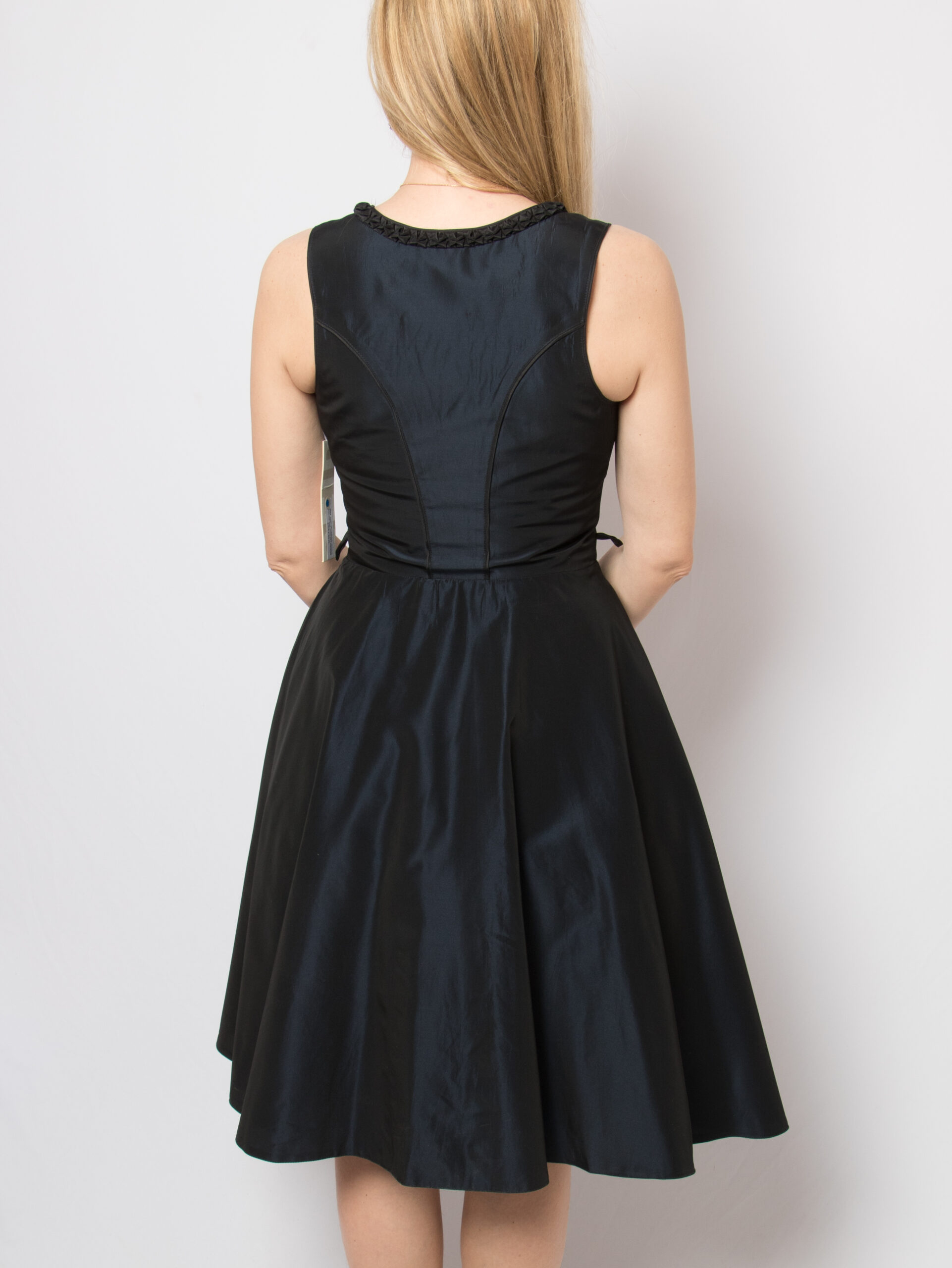 Vintage GEID Silk Dirndl Dress Vintage GEID Silk Dirndl Dress - Image 4