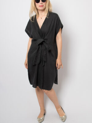 Linen Beach Kimono Robe Resort Wear