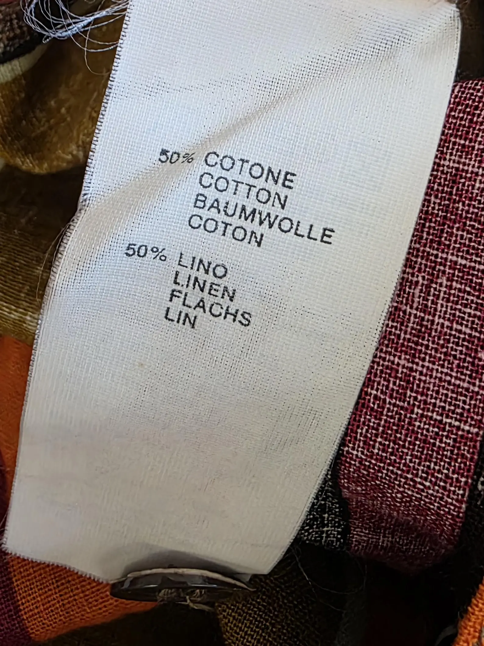 Vintage Linen Cotton Wide Leg Culottes Vintage Linen Cotton Wide Leg Culottes - Image 10