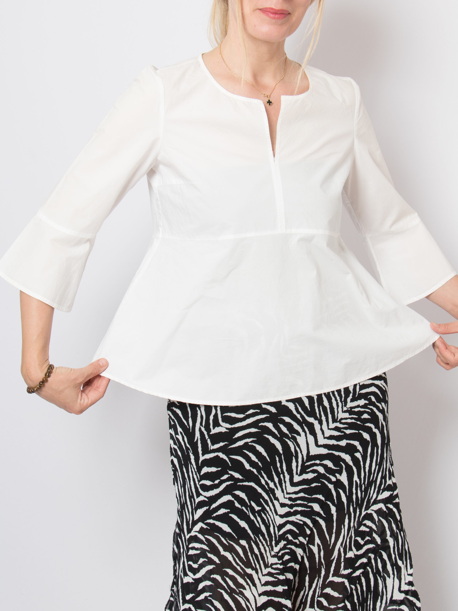 LUISA CERANO Bell Sleeve Blouse LUISA CERANO Bell Sleeve Blouse - Image 2