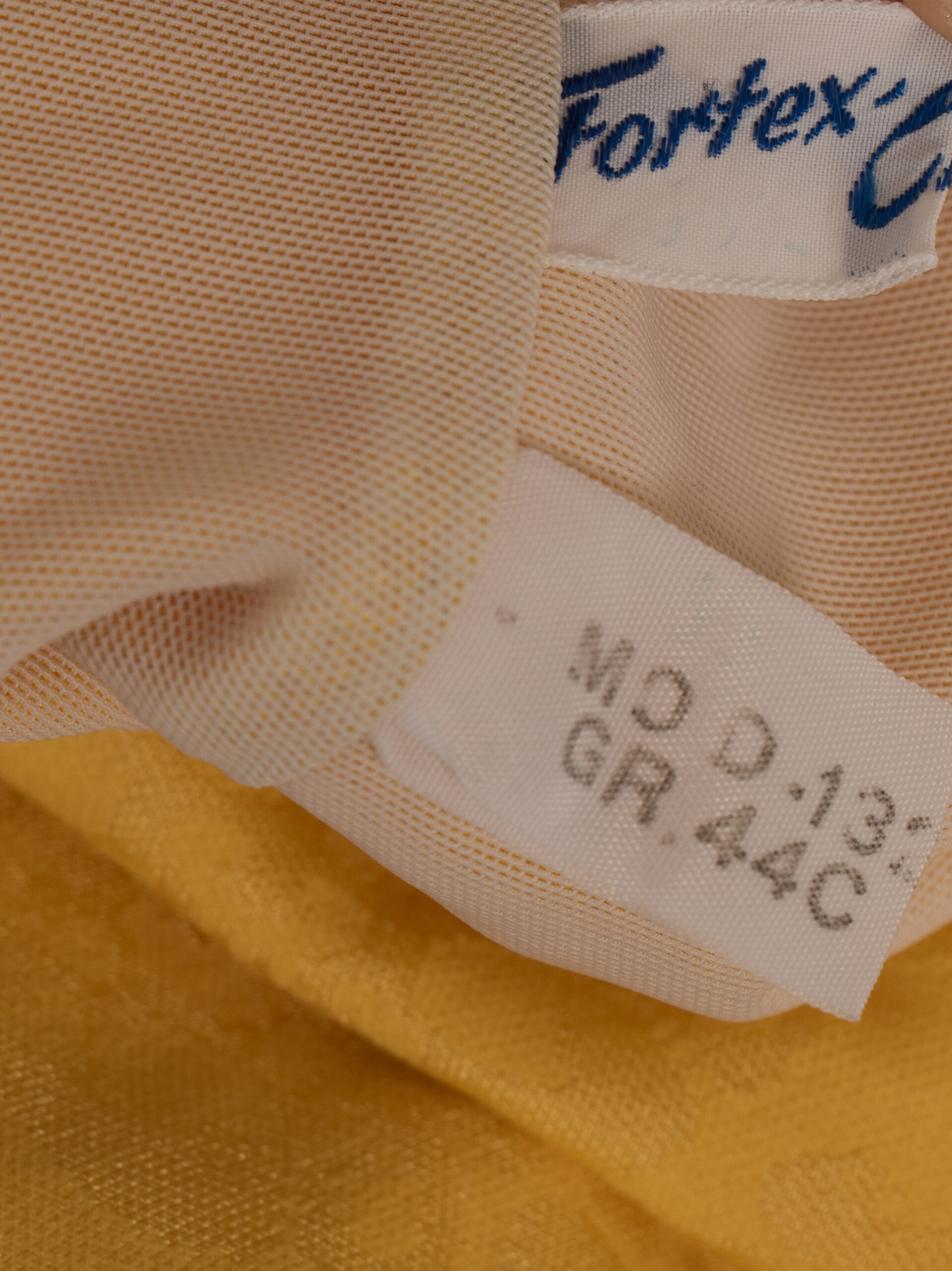 50s Swimsuit Yellow Jacquard 50s Swimsuit Yellow Jacquard - Image 7