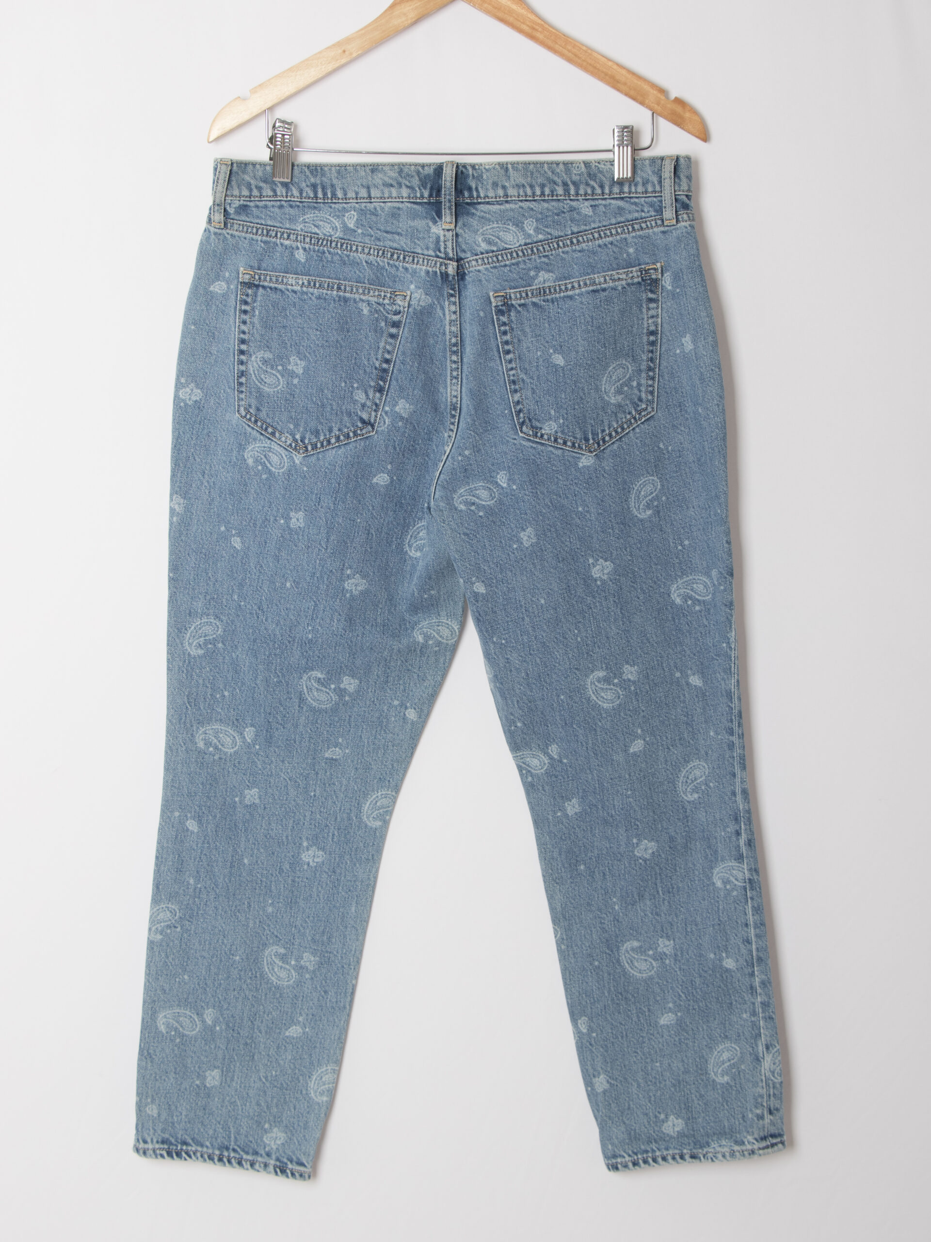 Gap Bandana Paisley Print Jeans Gap Bandana Paisley Print Jeans - Image 4
