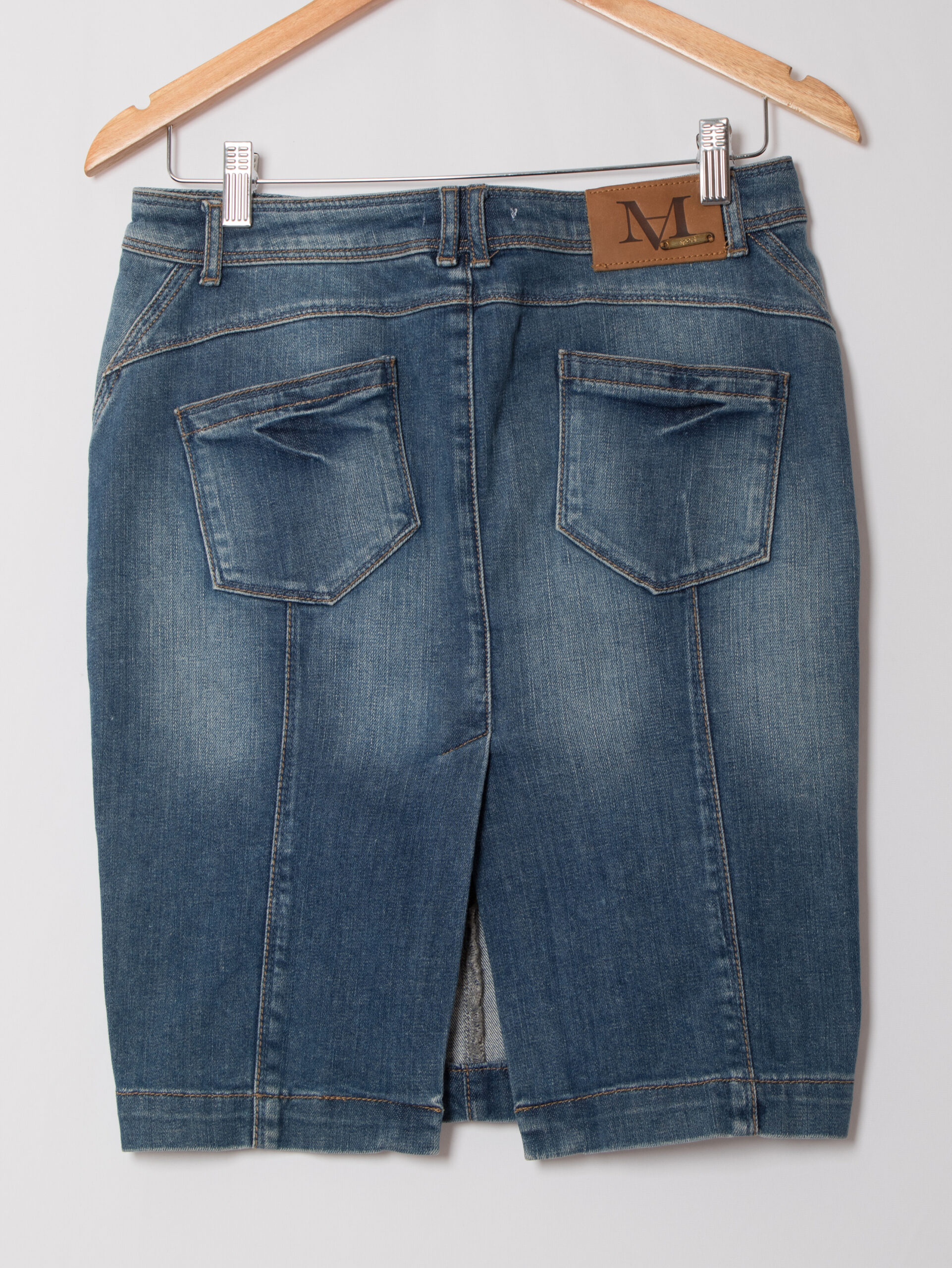 Marella Sport Mini Denim Skirt Marella Sport Mini Denim Skirt - Image 4