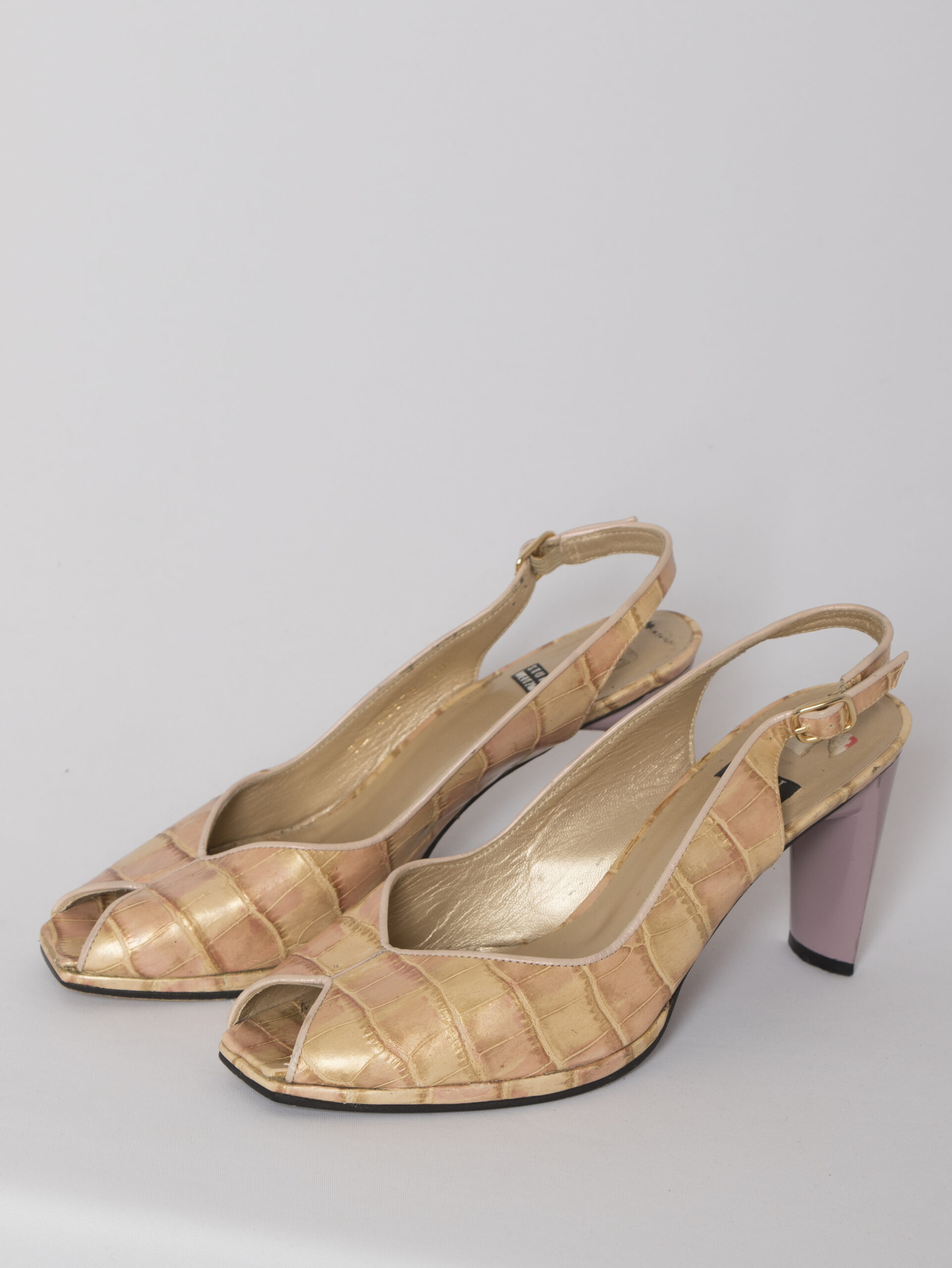 Stuart Weitzman Slingback Peep-Toe Pumps Stuart Weitzman Slingback Peep-Toe Pumps - Image 8