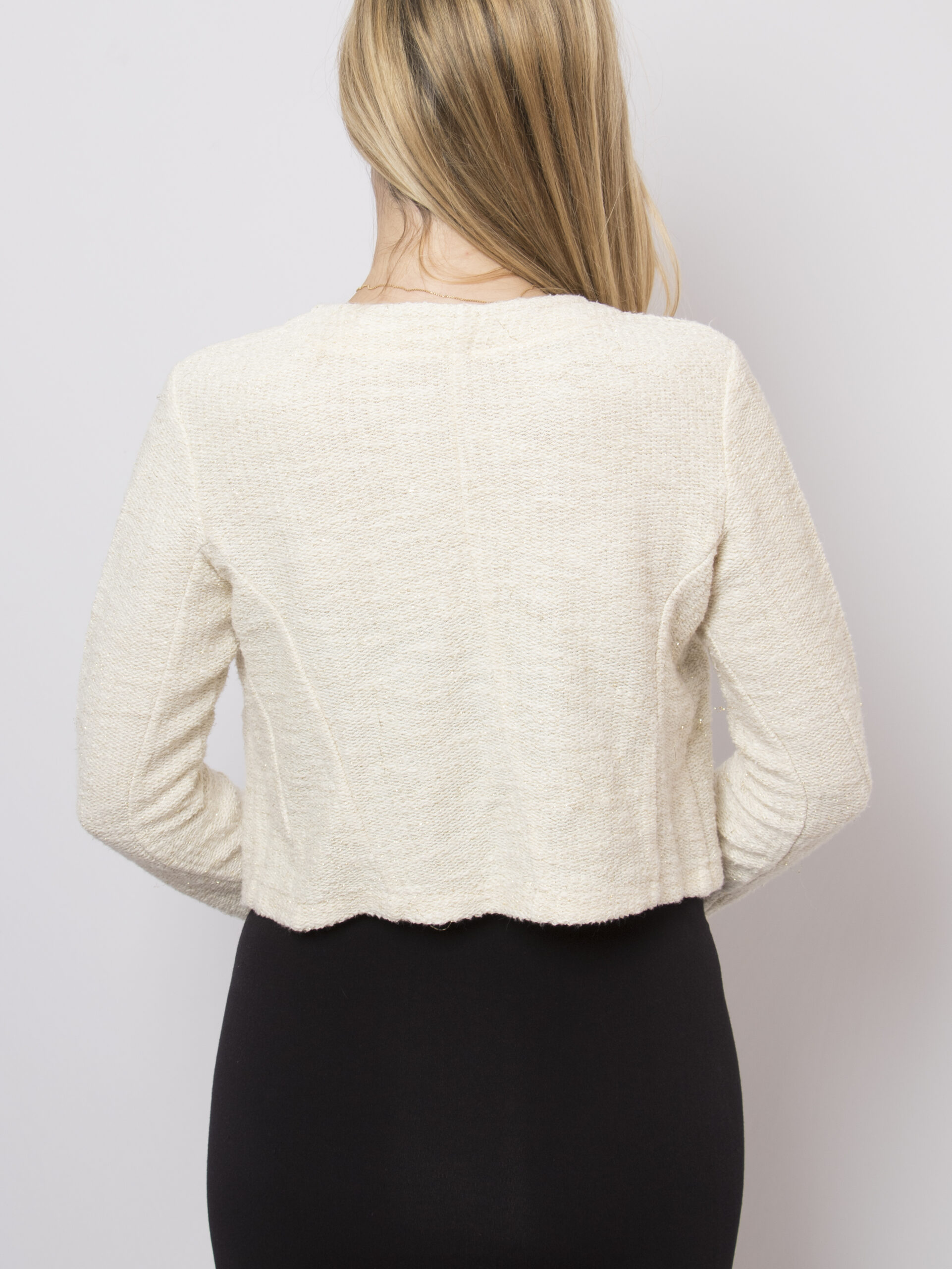 LIST Ivory Tweed Jacket LIST Ivory Tweed Jacket - Image 4