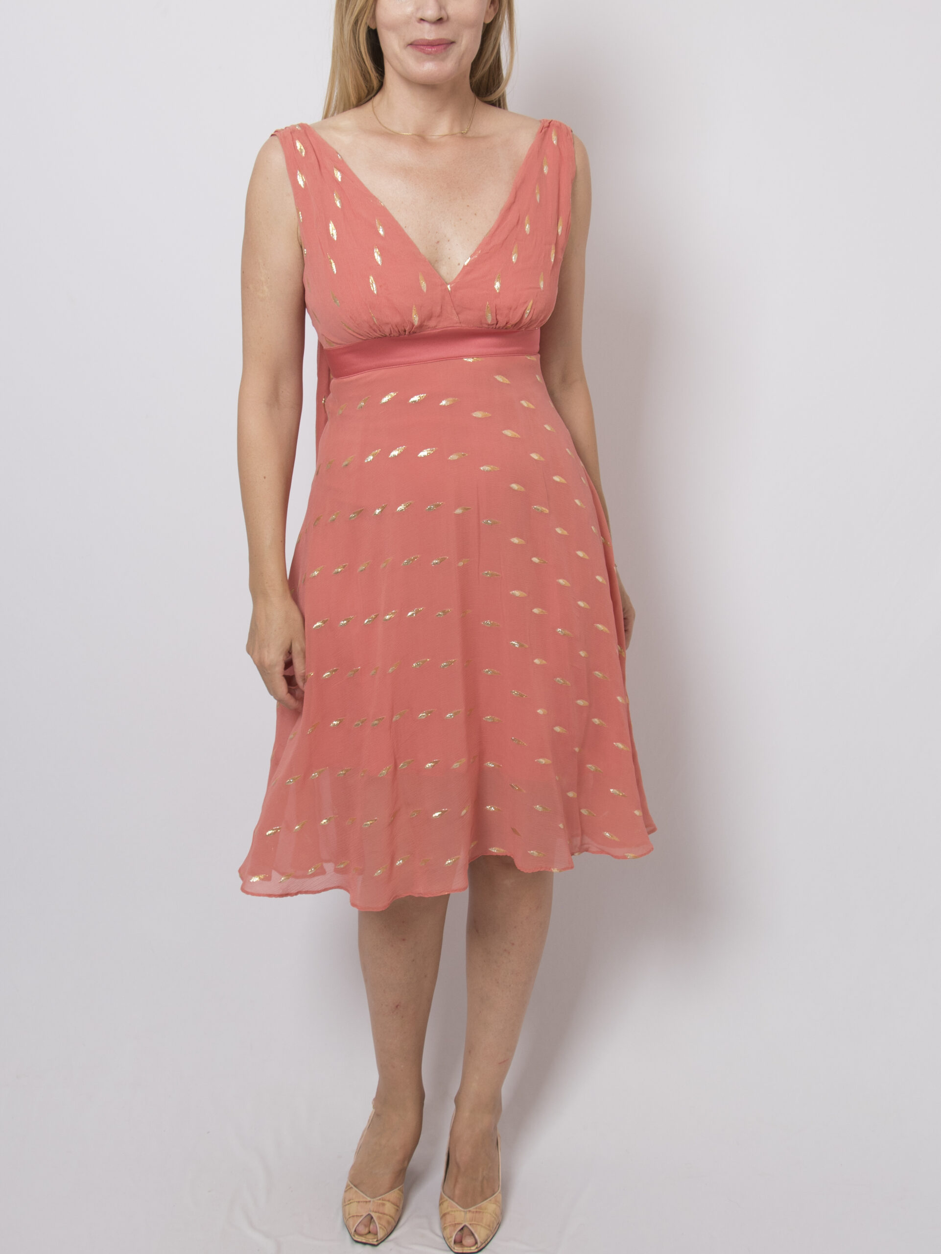 Nanette Silk Empire Waist Dress Nanette Silk Empire Waist Dress - Image 2