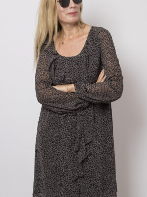 GUESS Flowy Leopard Dress