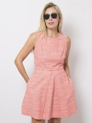 GAP Striped Skater Dress