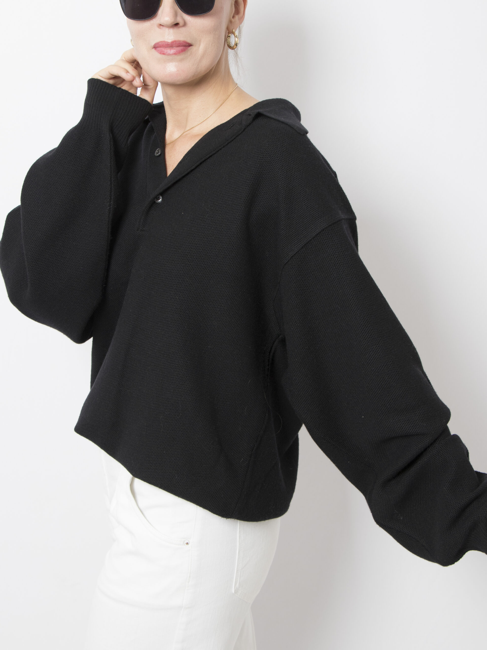 Vintage Black Wool Sweater Vintage Black Wool Sweater