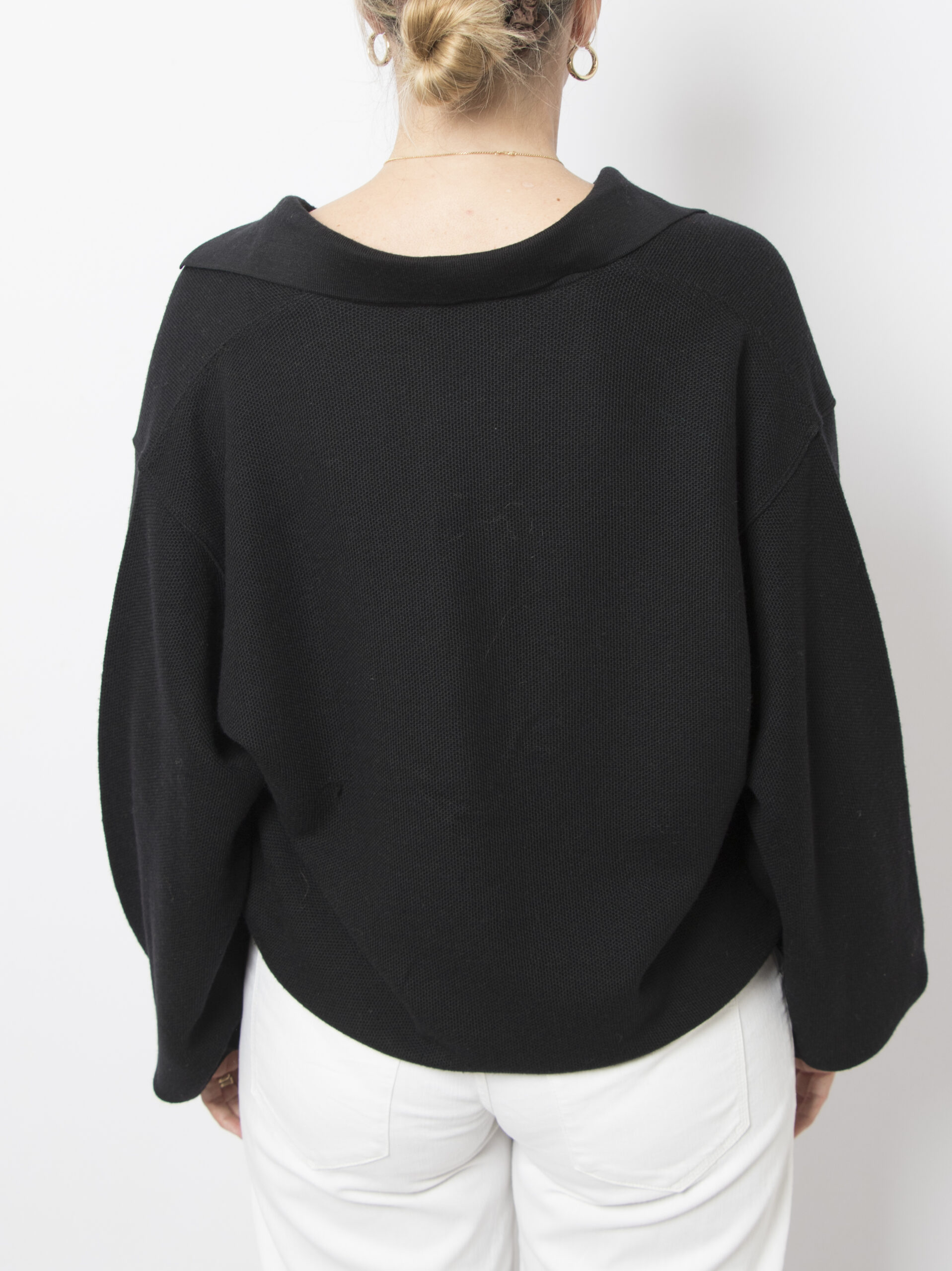 Vintage Black Wool Sweater Vintage Black Wool Sweater - Image 5