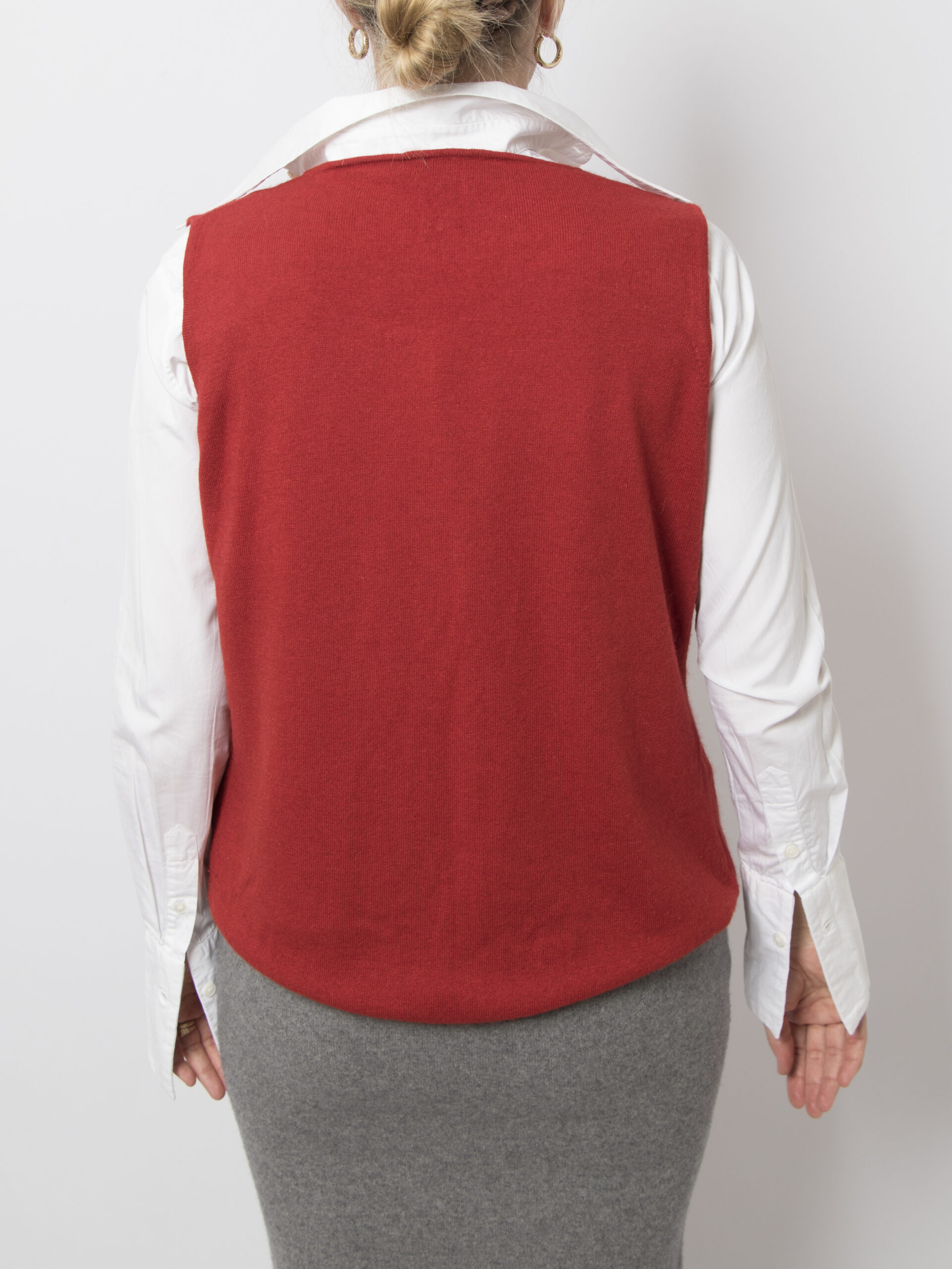 PERSONA Wool Blend Sweater Vest PERSONA Wool Blend Sweater Vest - Image 4