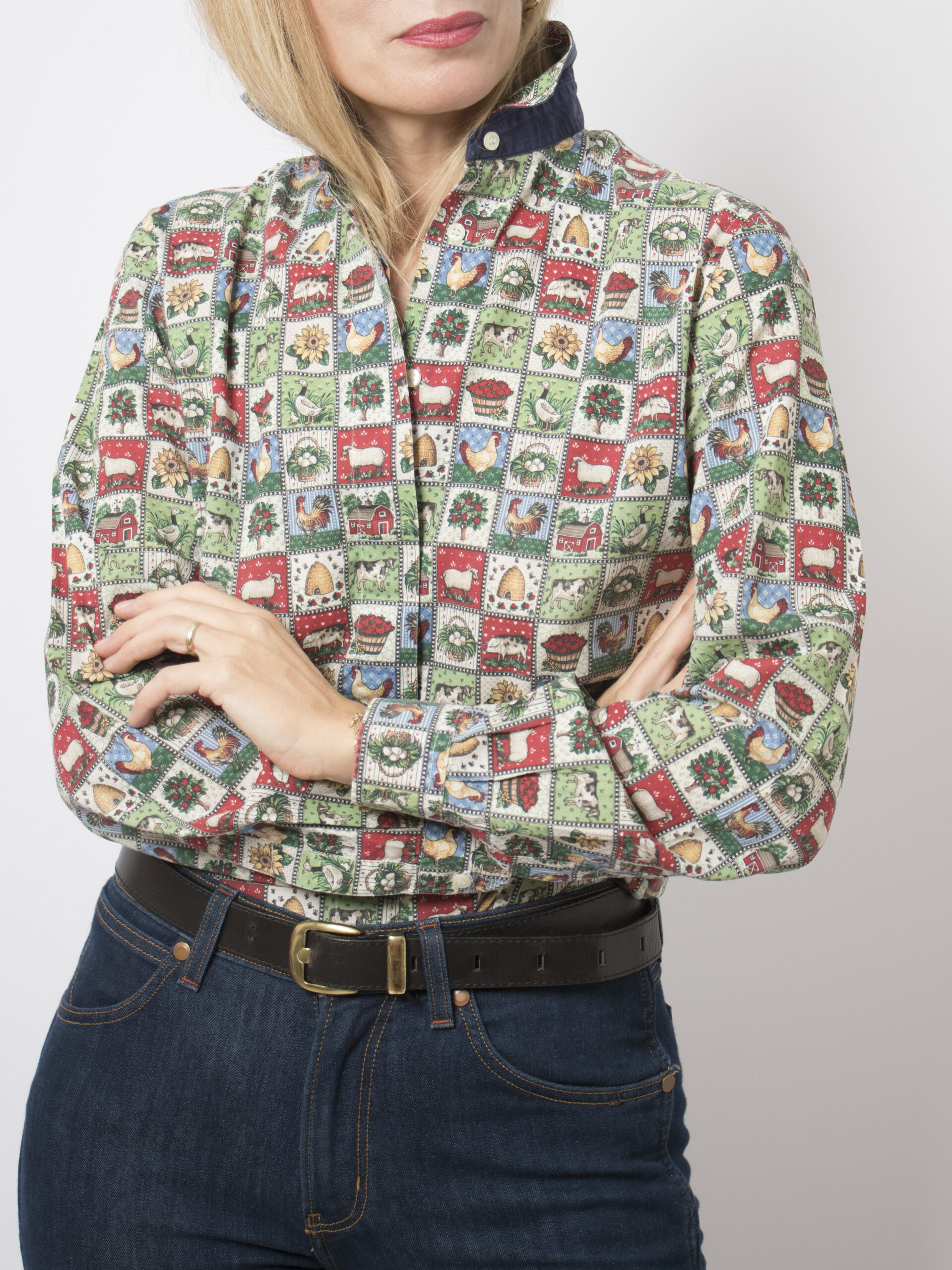 Vintage Novelty Shirt Segreta by Emmanuel Schmitt Vintage Novelty Shirt Segreta by Emmanuel Schmitt - Image 4