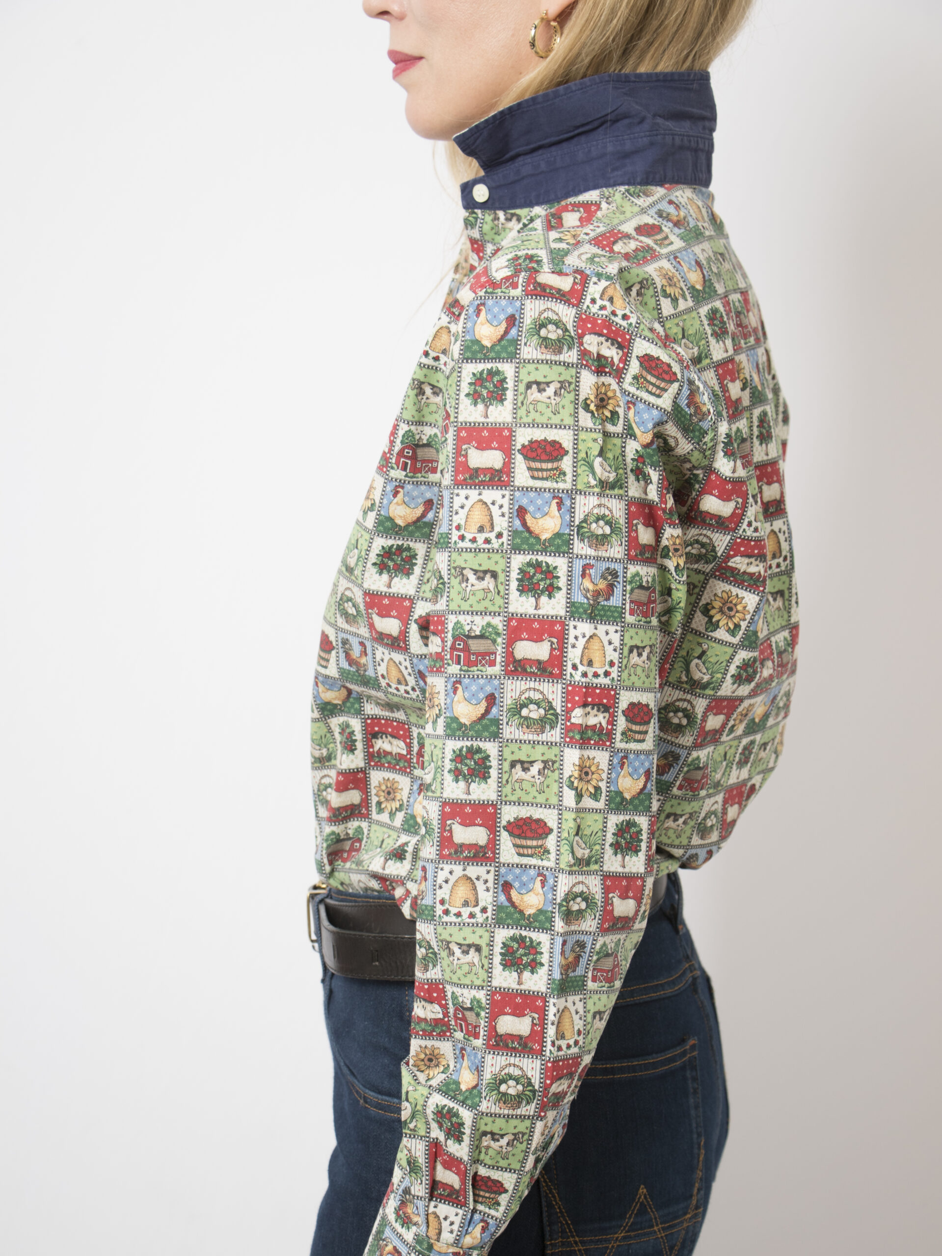 Vintage Novelty Shirt Segreta by Emmanuel Schmitt Vintage Novelty Shirt Segreta by Emmanuel Schmitt - Image 5