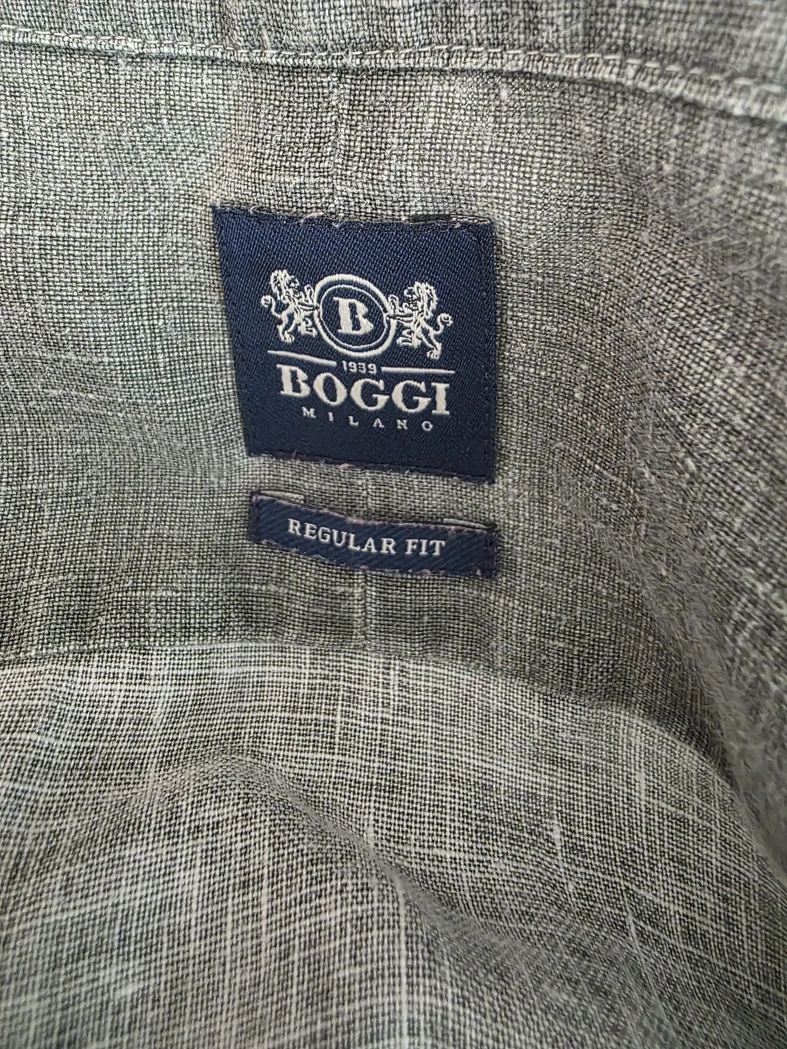 BOGGI French Linen Shirt Menswear BOGGI French Linen Shirt Menswear - Image 8