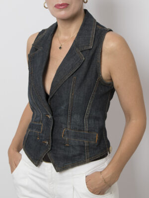 Vintage Denim Waitcoat