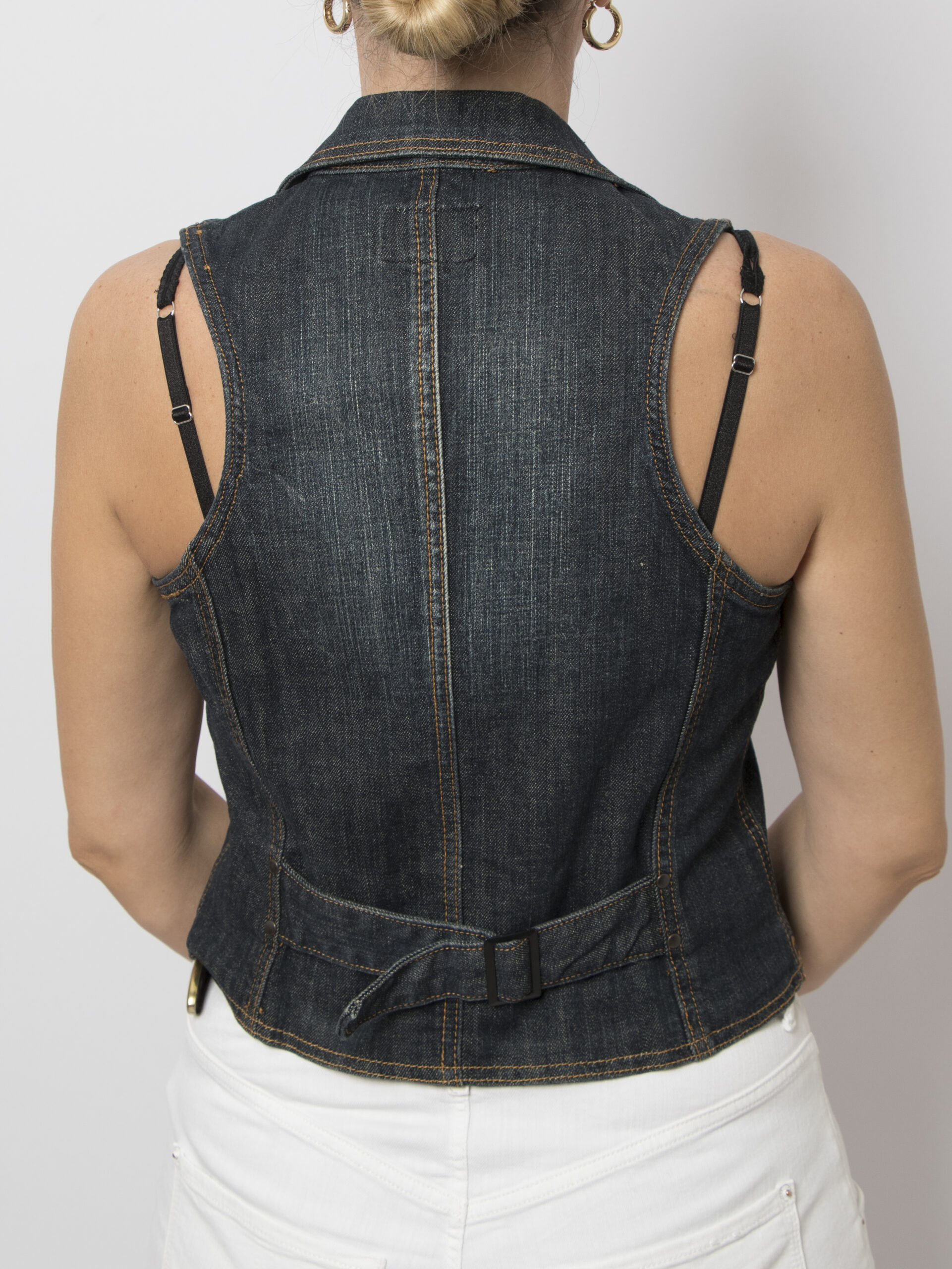 Vintage Denim Waitcoat Vintage Denim Waitcoat - Image 5